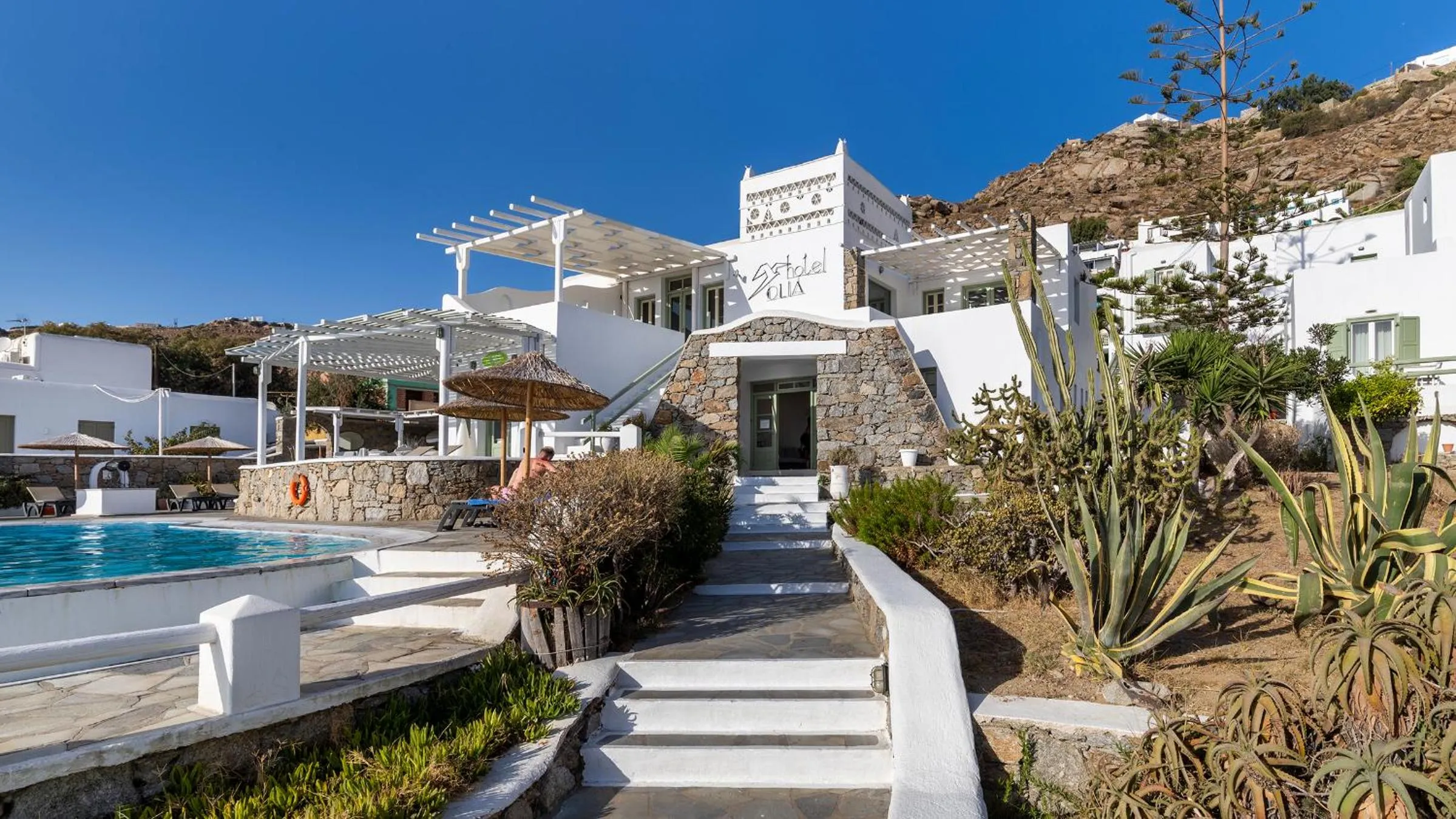 Property building in Olia Hotel