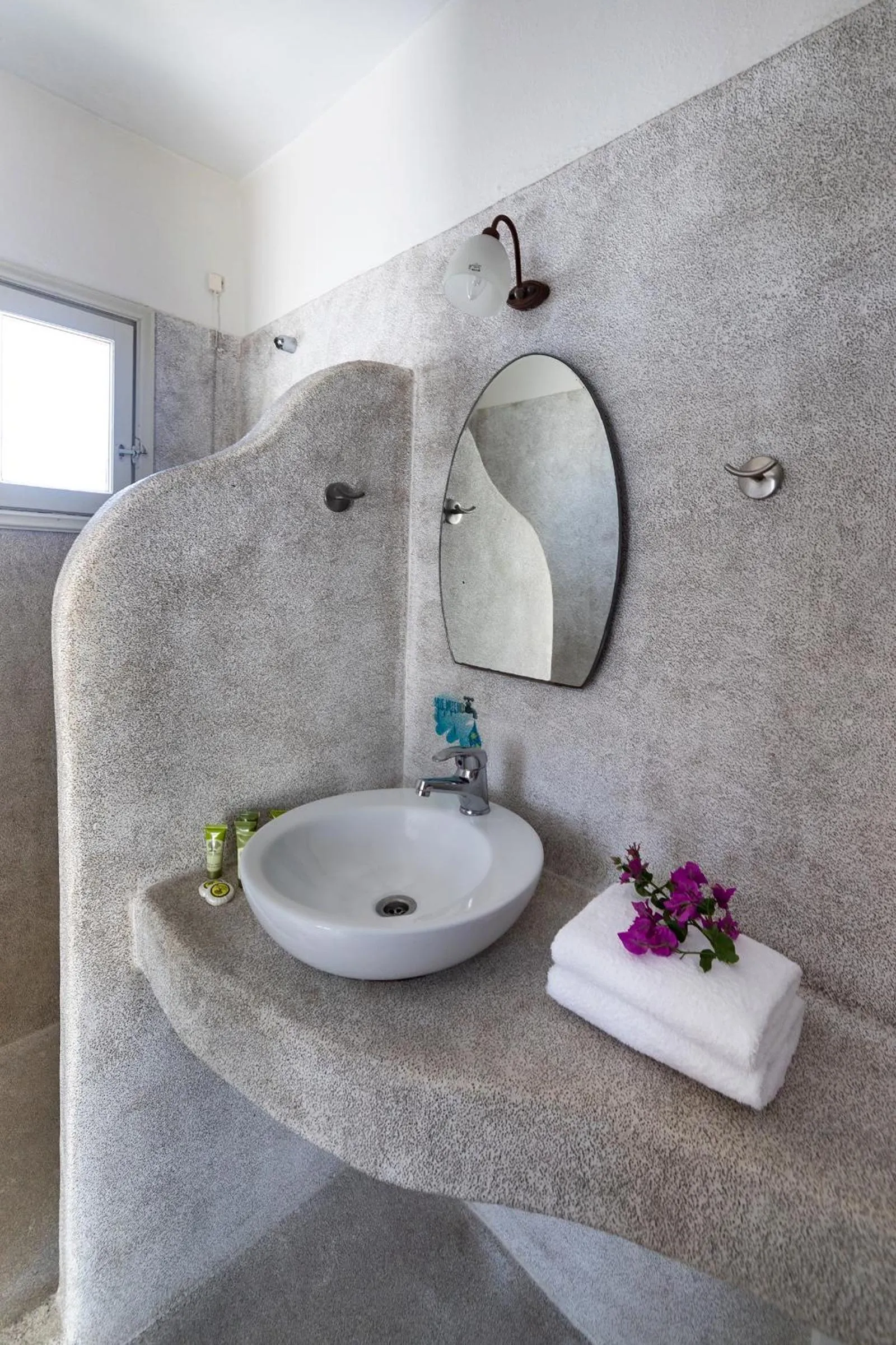 Bathroom in Olia Hotel