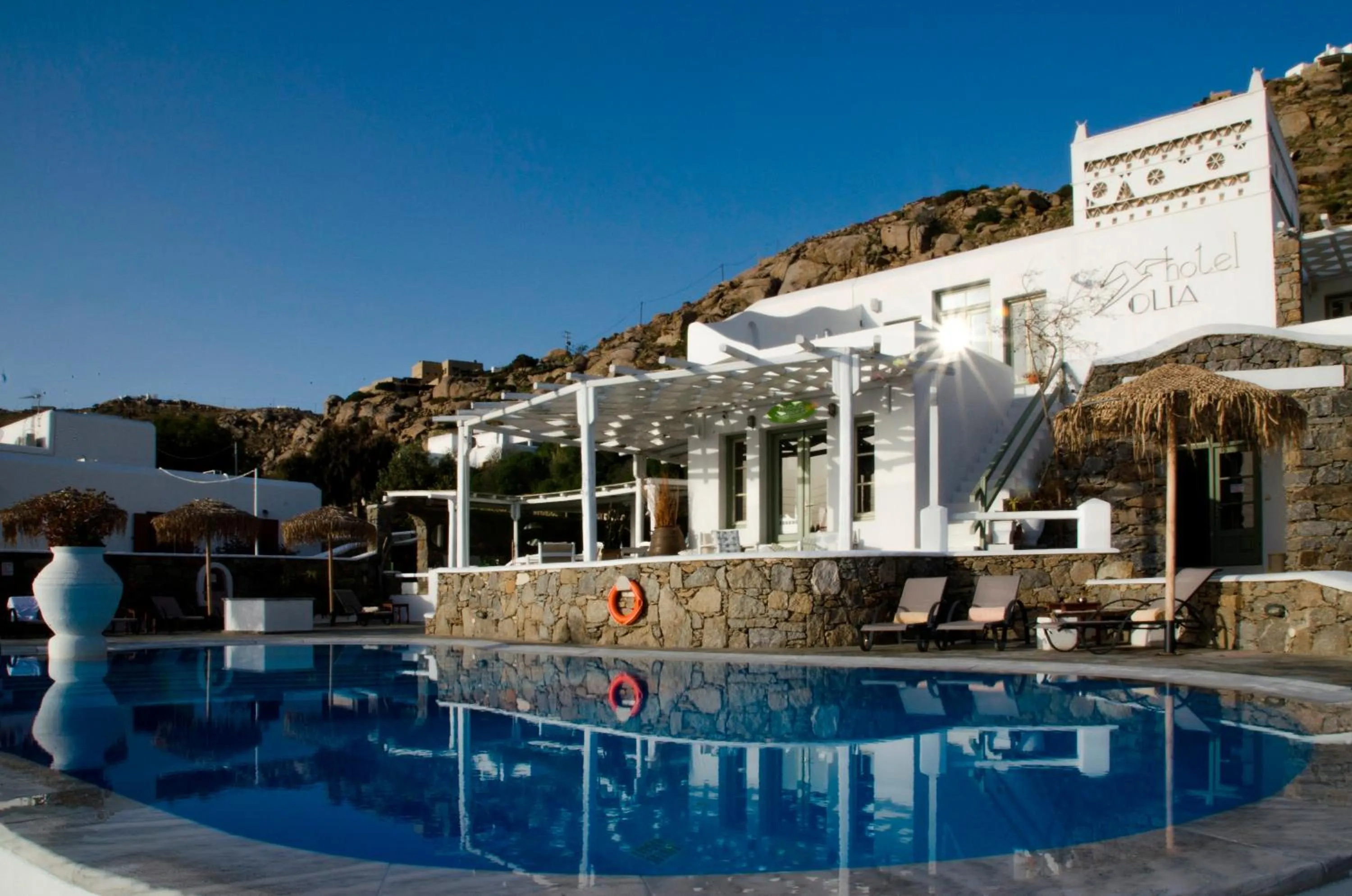 Property building in Olia Hotel