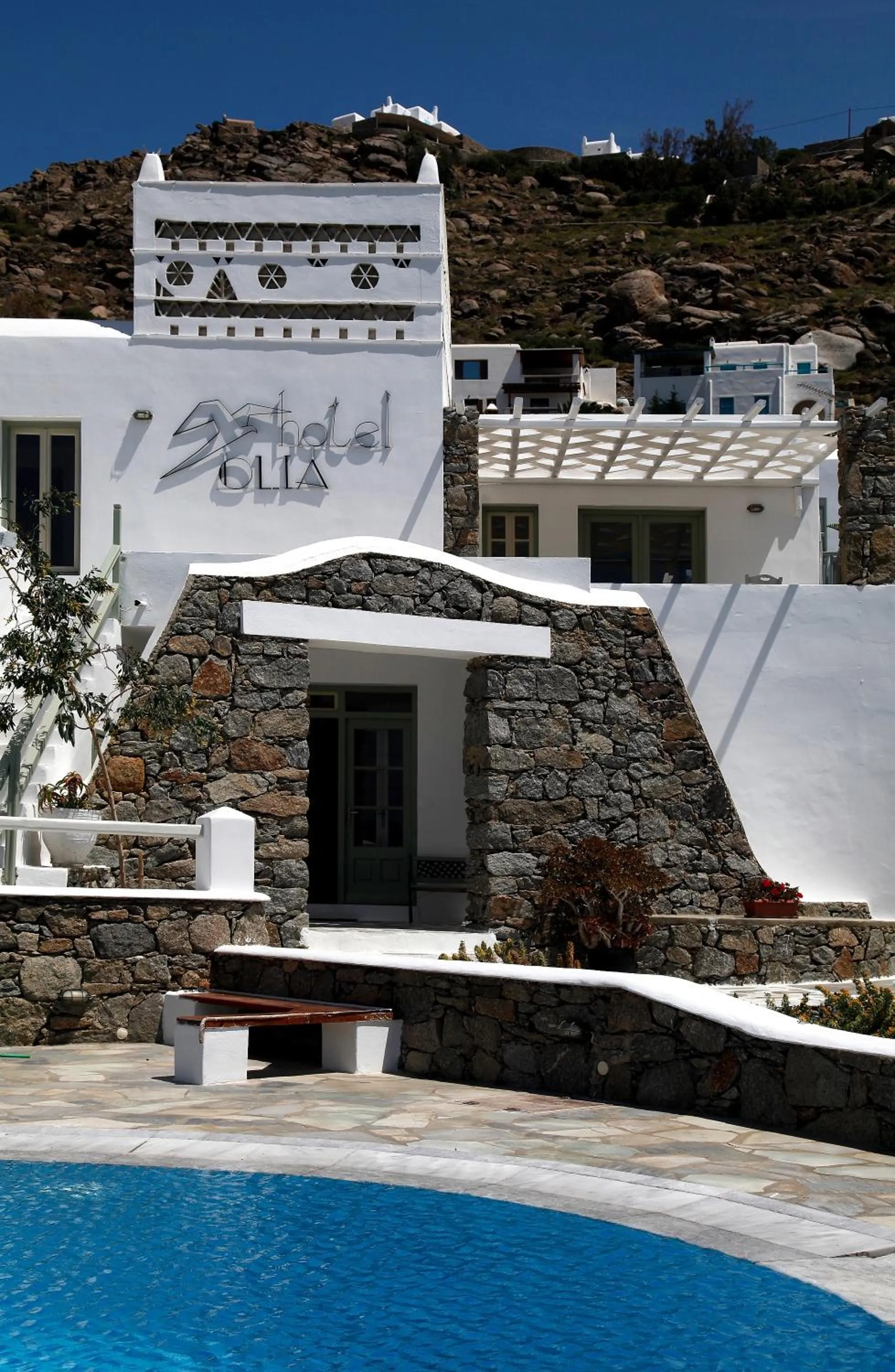 Property building in Olia Hotel