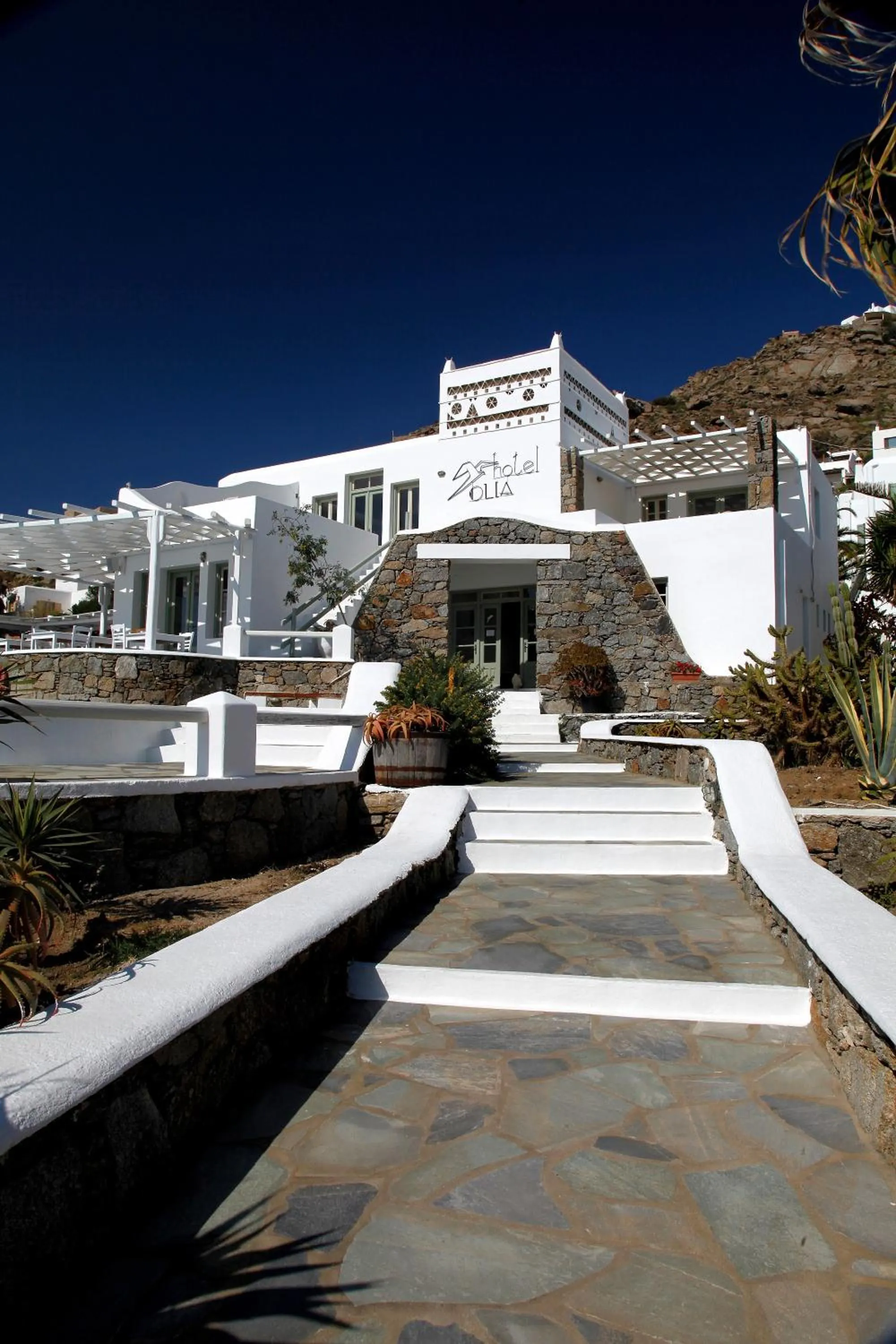 Property building in Olia Hotel