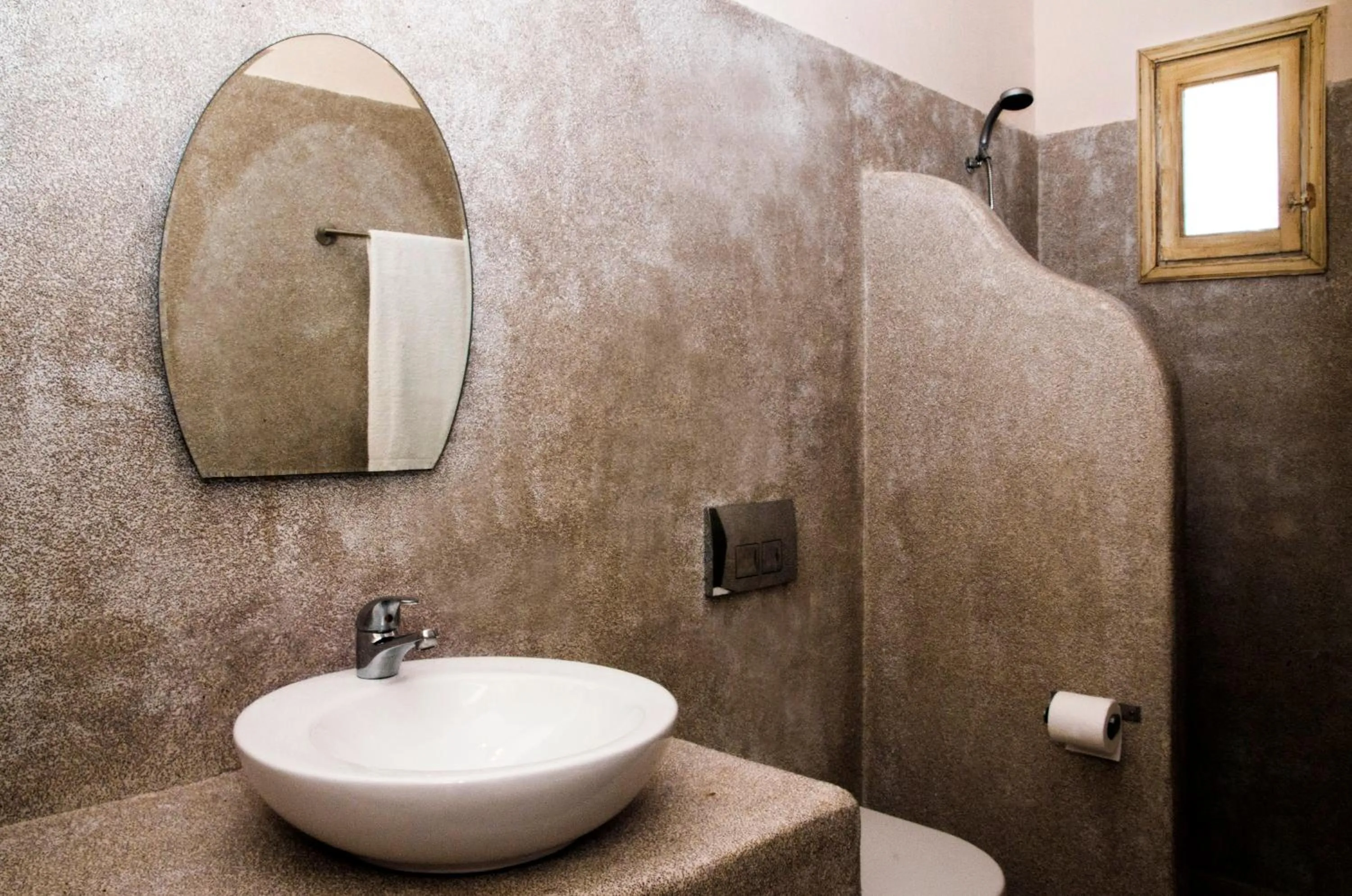 Bathroom in Olia Hotel