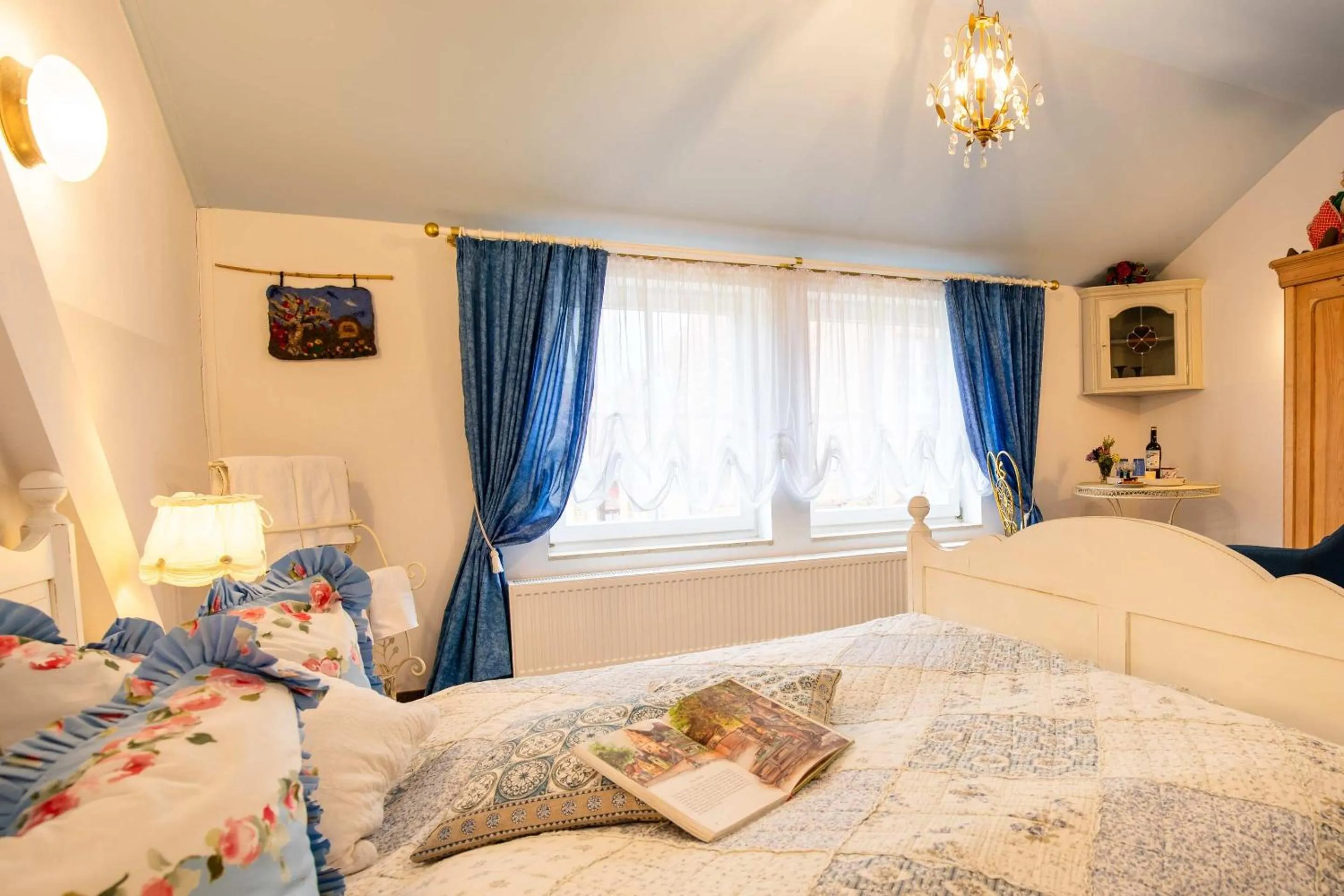 Bedroom, Bed in Kräuter & Märchen - Apartments