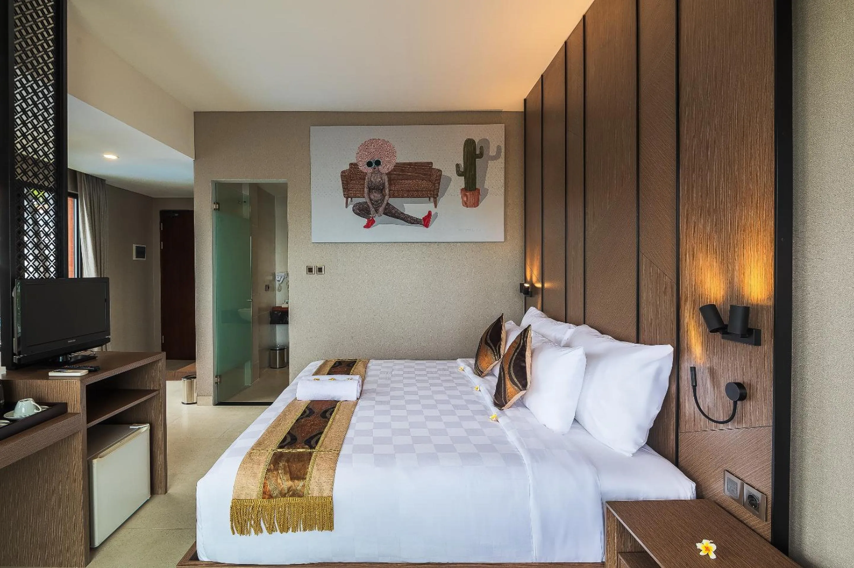 Bedroom, Bed in Padmasari Resort Lovina