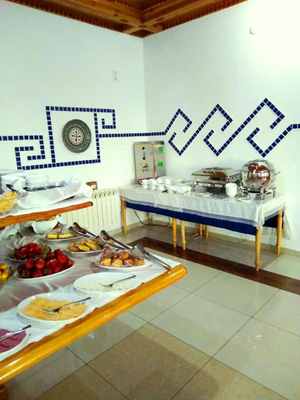 Buffet breakfast in Malika Prime Hotel