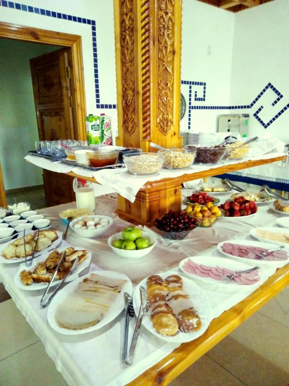 Buffet breakfast in Malika Prime Hotel