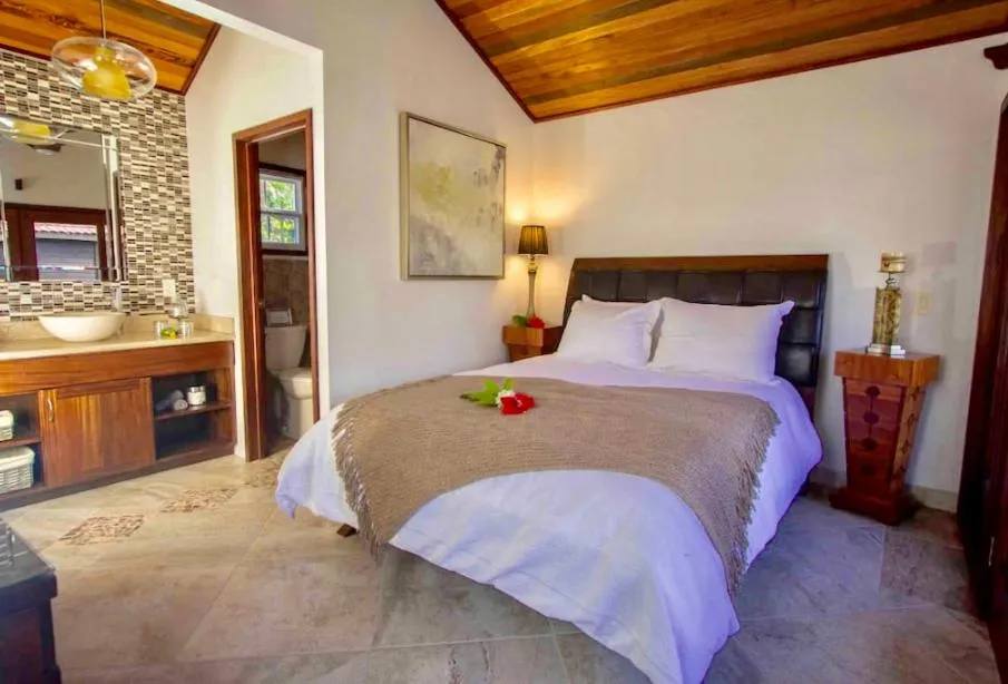 Bed in Marbucks Bed & Breakfast