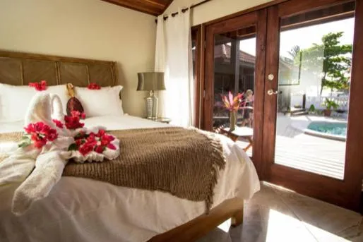 Bed in Marbucks Bed & Breakfast