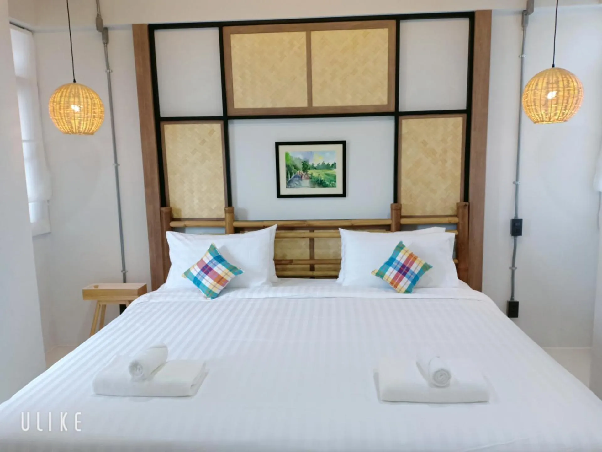 Bed in Luck Esan Loft