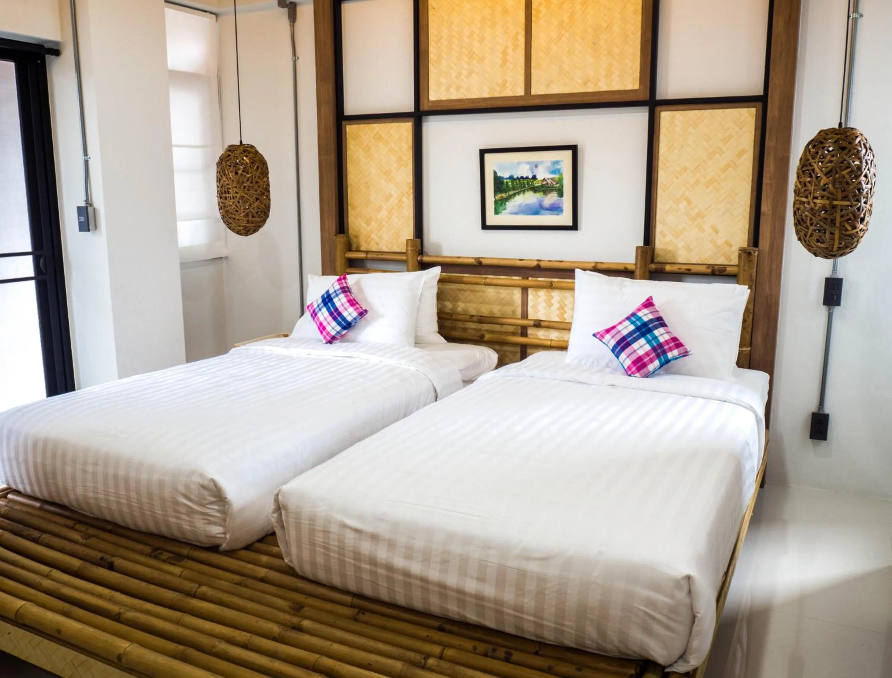 Bed in Luck Esan Loft