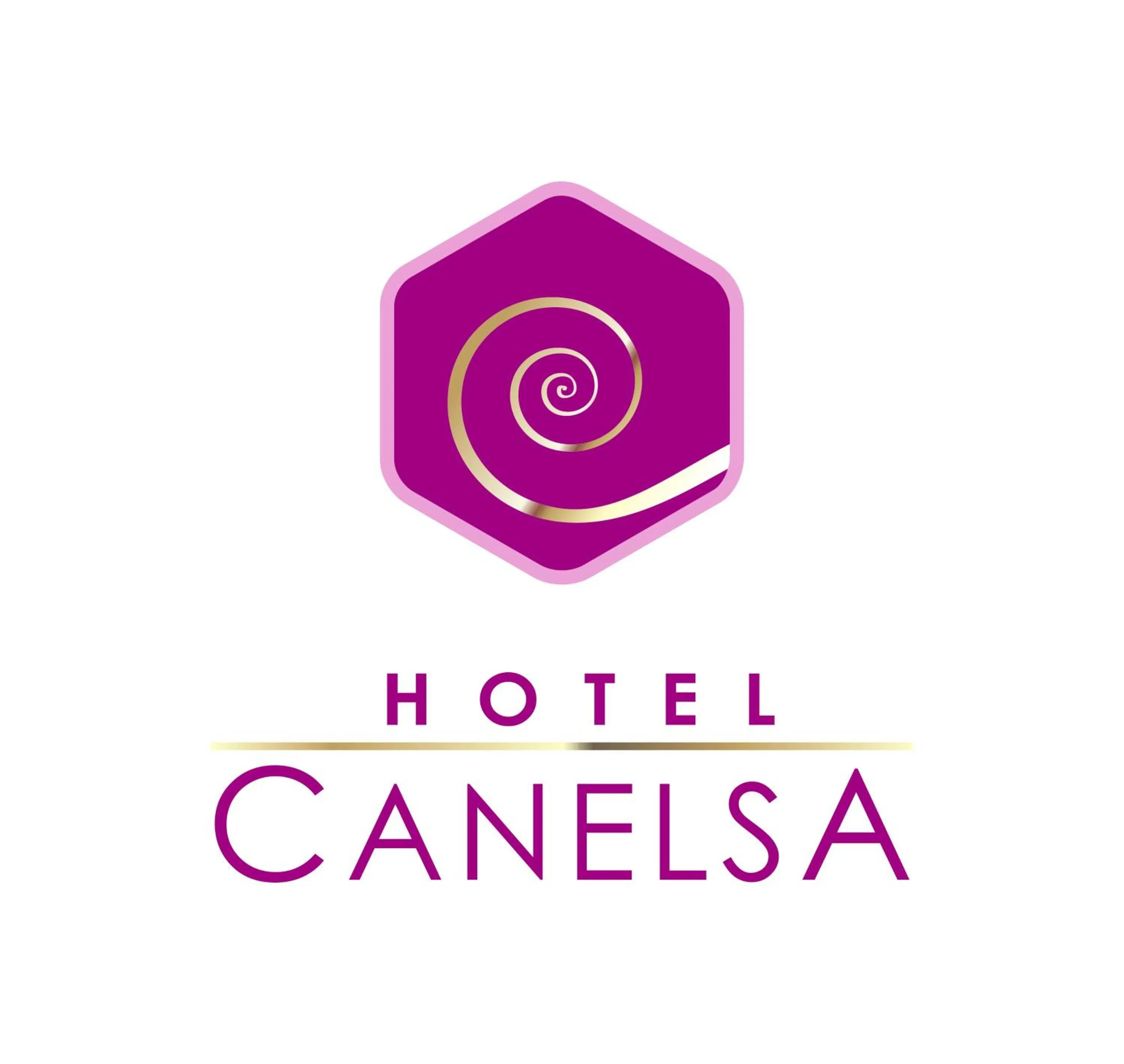Property logo or sign in Hotel Canelsa