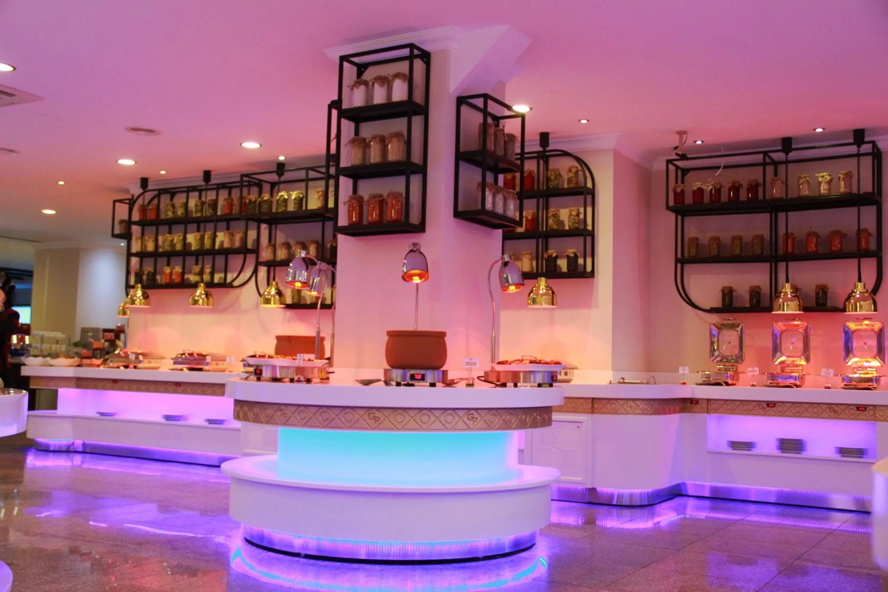 Buffet breakfast in Grand Pasa Hotel