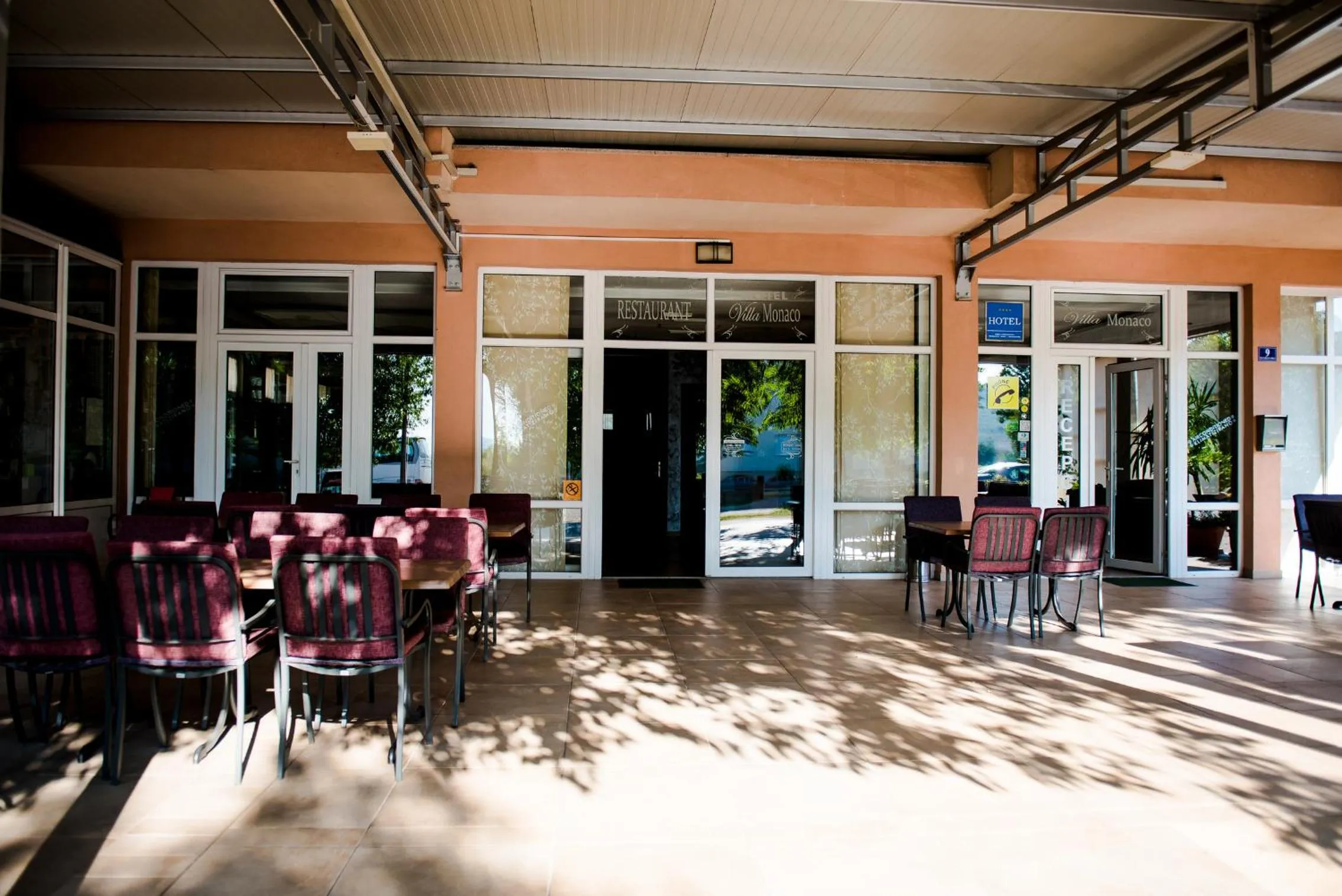 Balcony/Terrace in Hotel Villa Monako