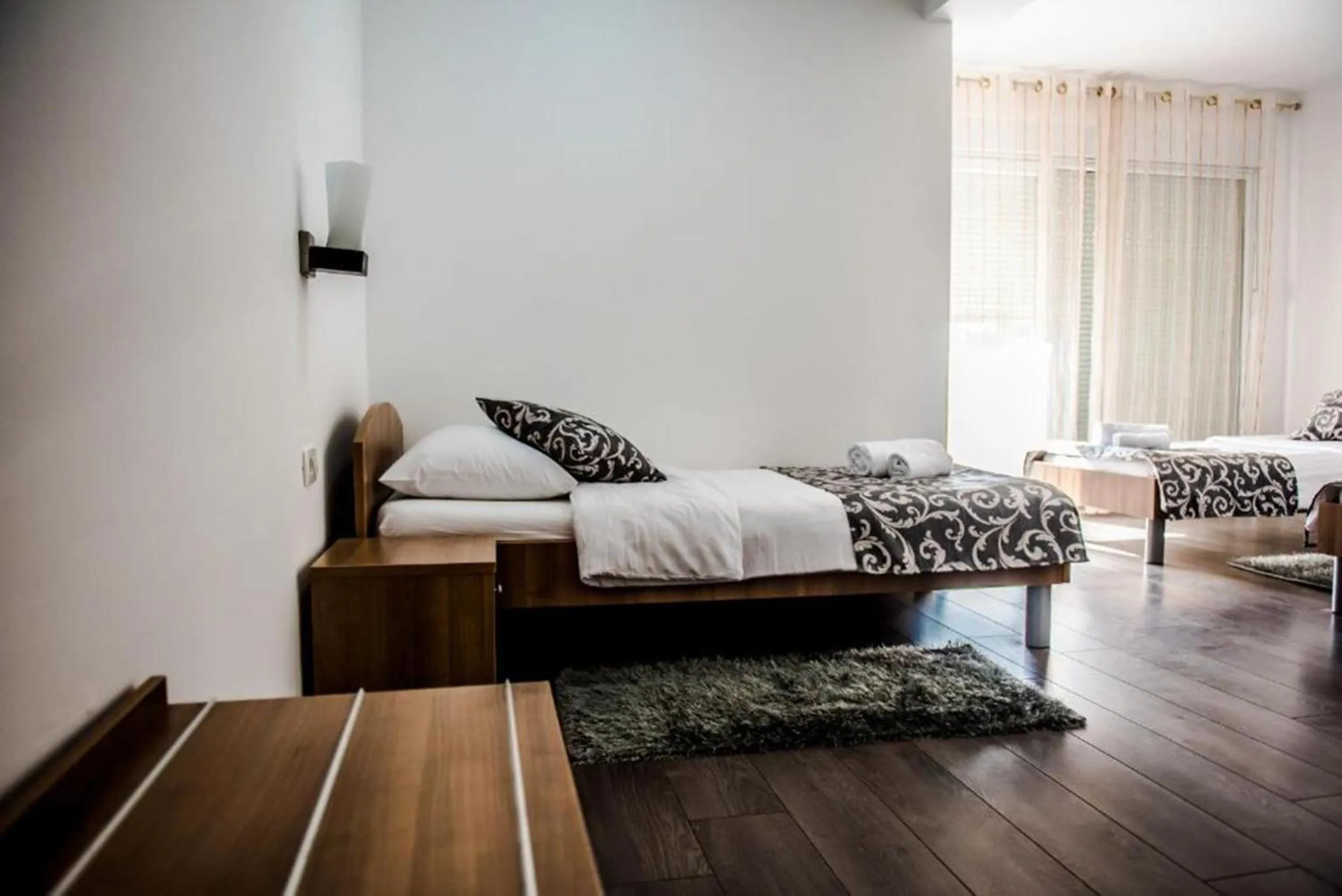 Bed in Hotel Villa Monako