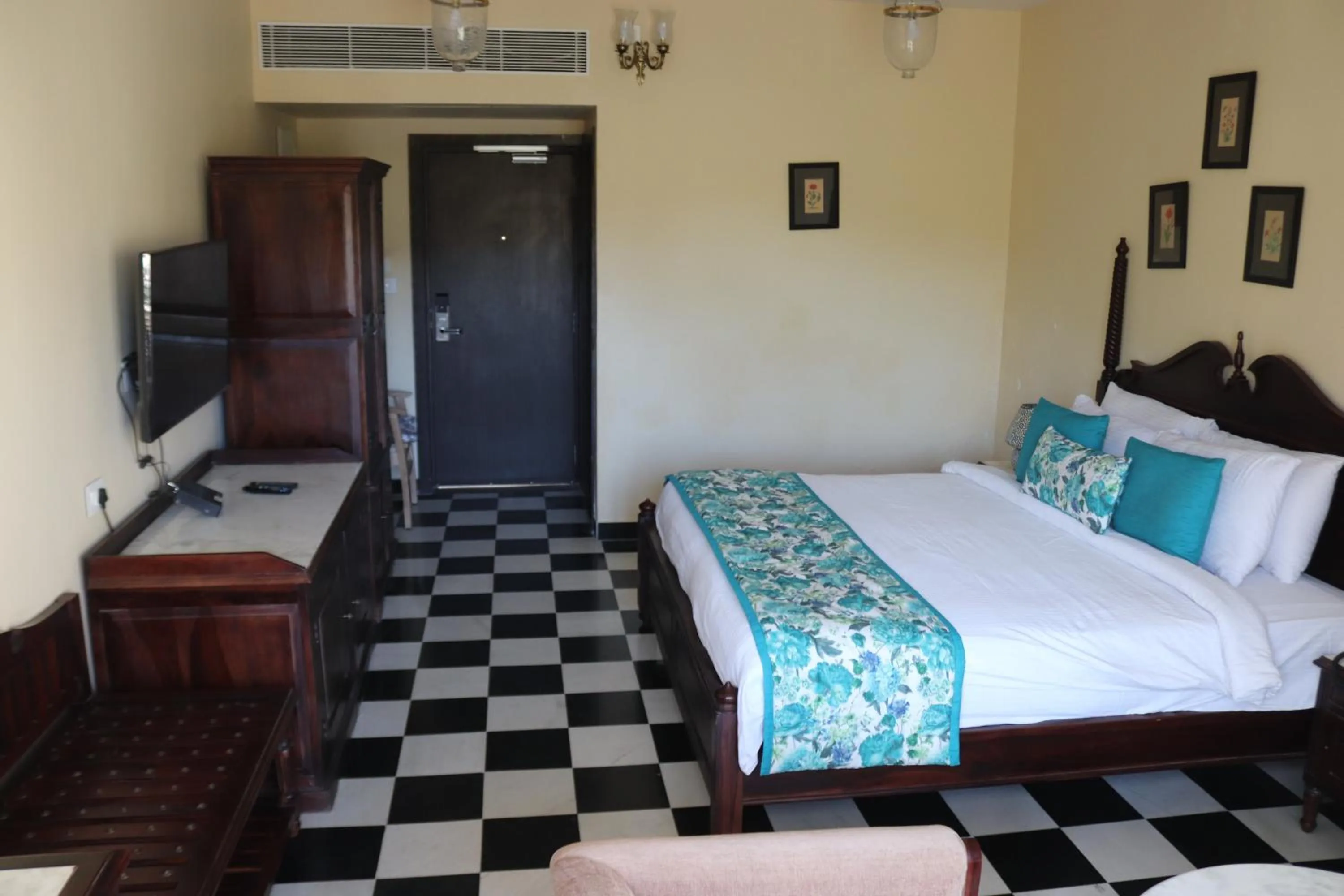 Bed in The Kumbha Residency by Trulyy - A Luxury Resort and Spa