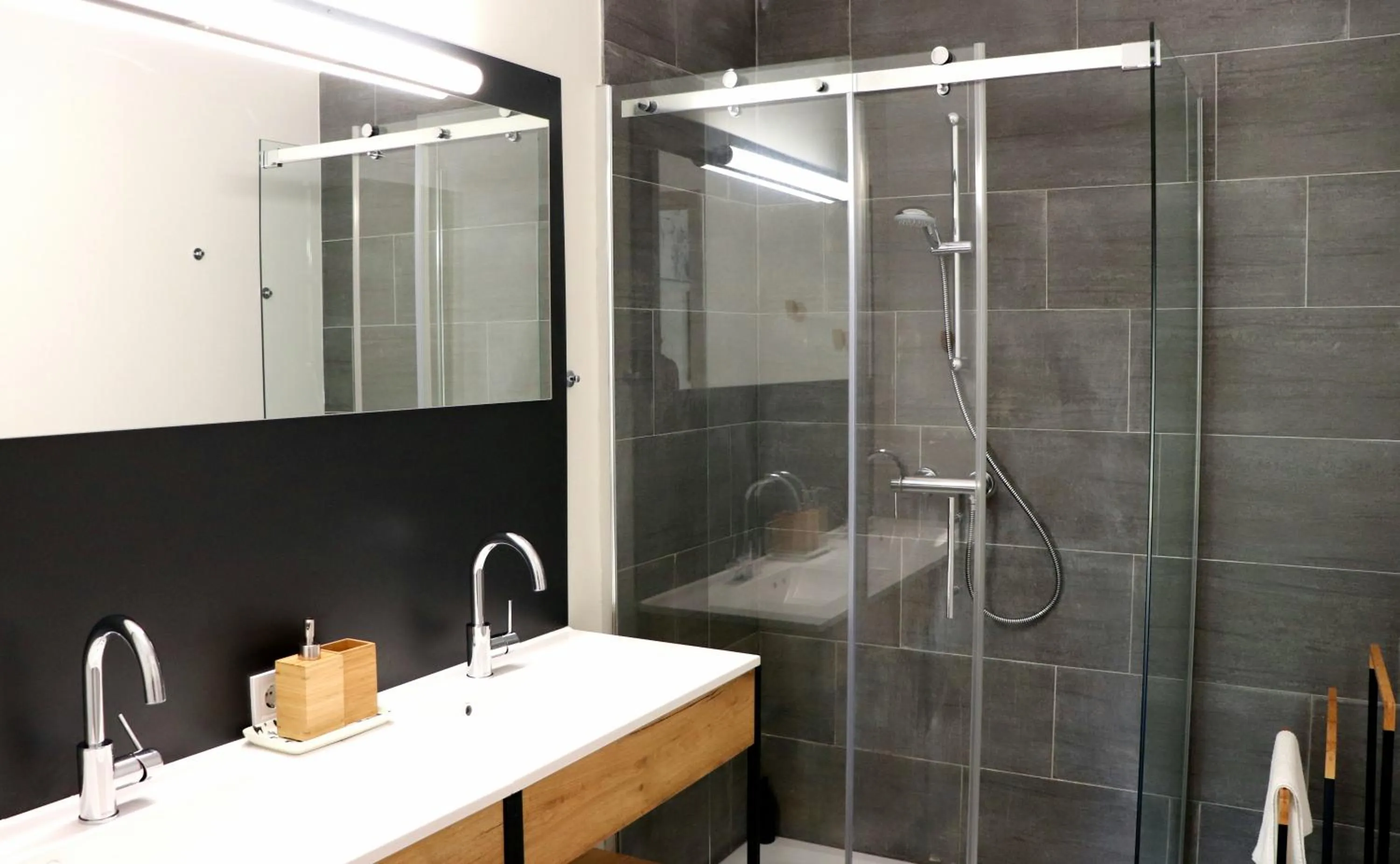 Bathroom in Chalets Franciska Major, Pro Village