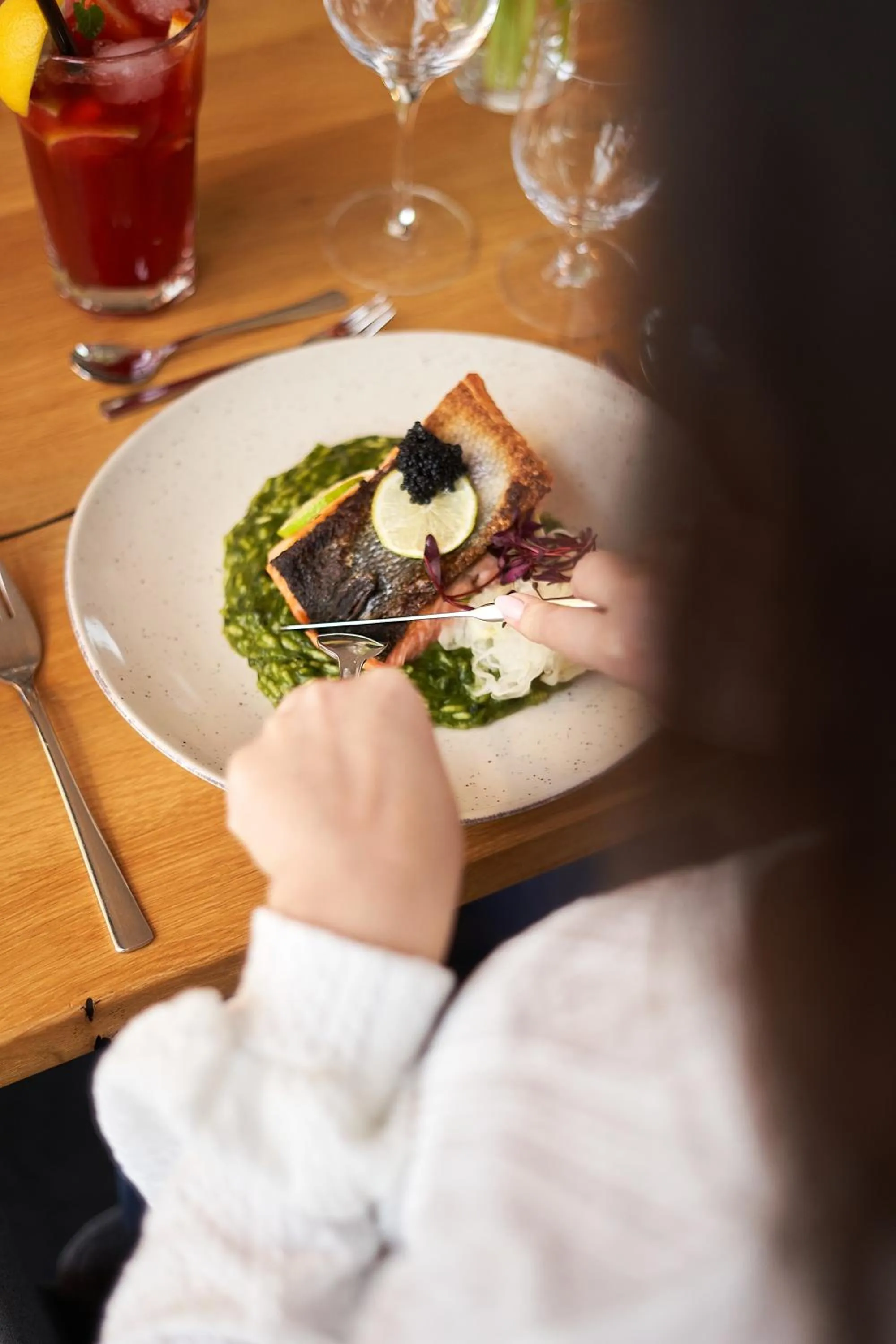 Restaurant/places to eat in Chalets Franciska Major, Pro Village