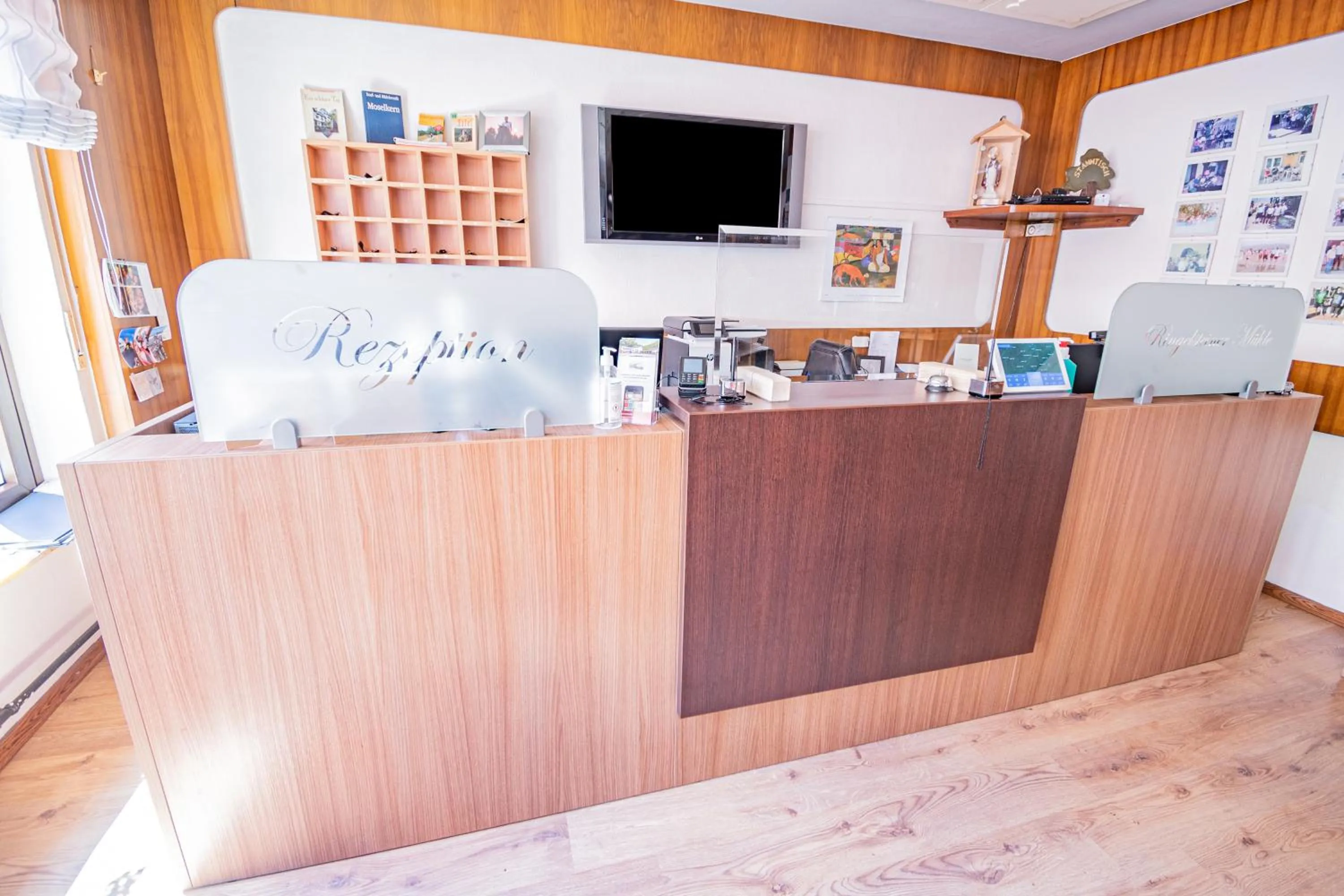 Lobby or reception in Landhotel Ringelsteiner Mühle