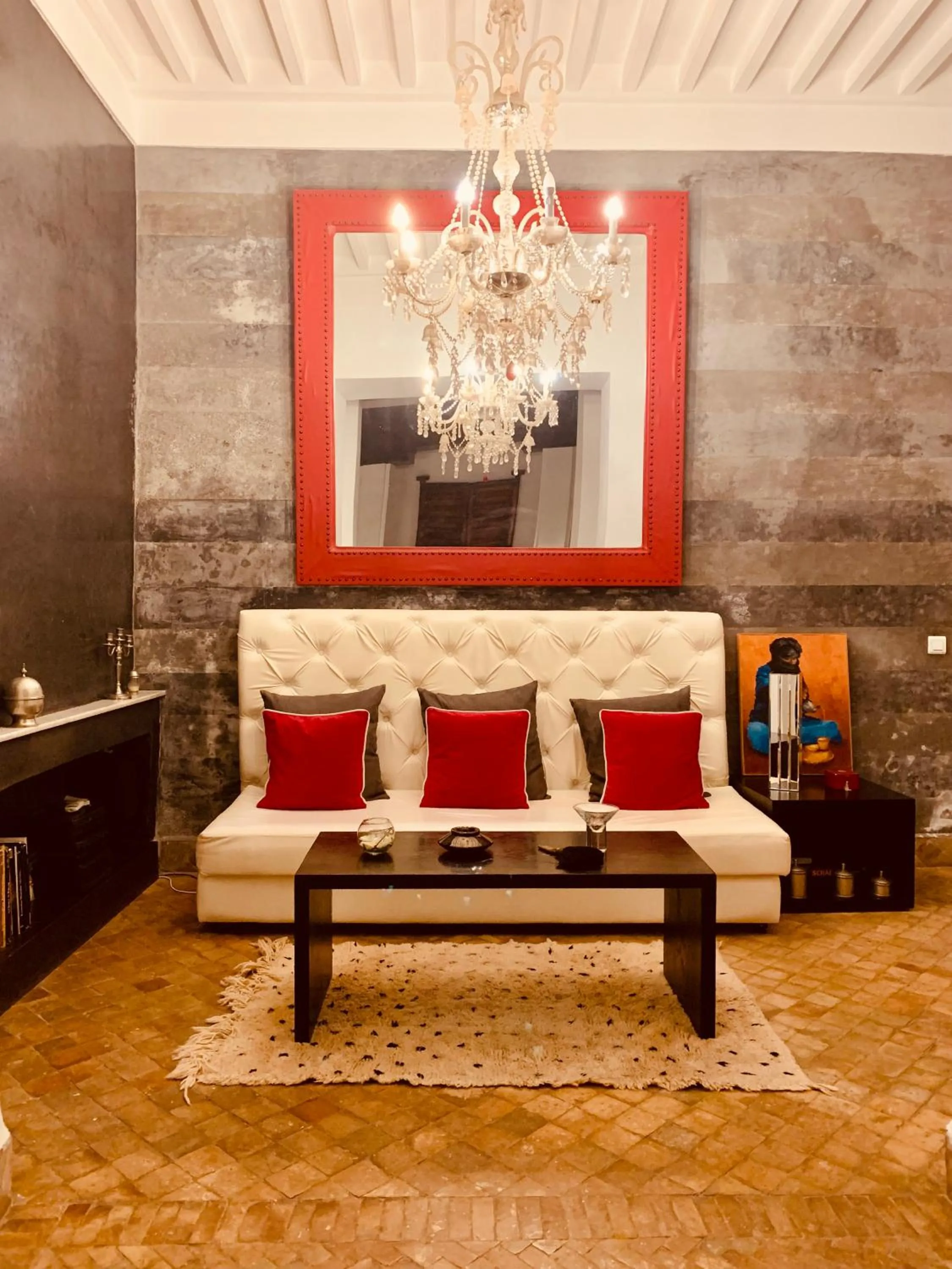 Living room in Riad Dar Asam