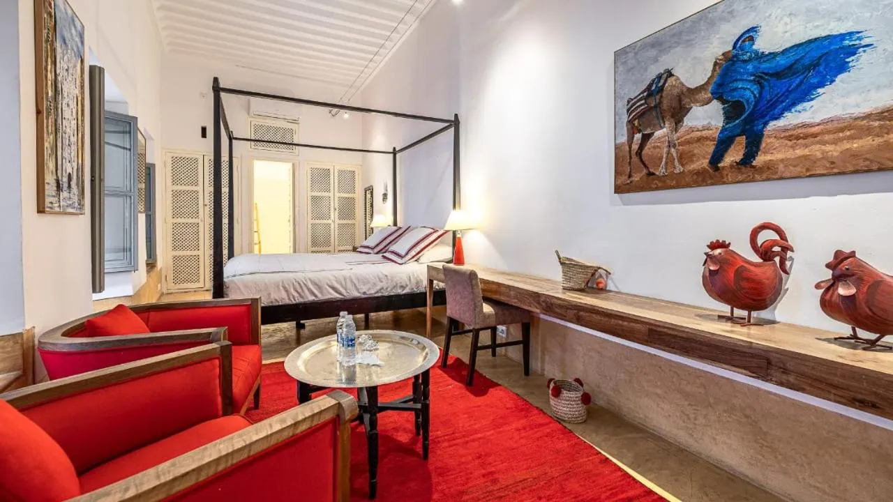 Photo of the whole room, Bed in Riad Dar Asam