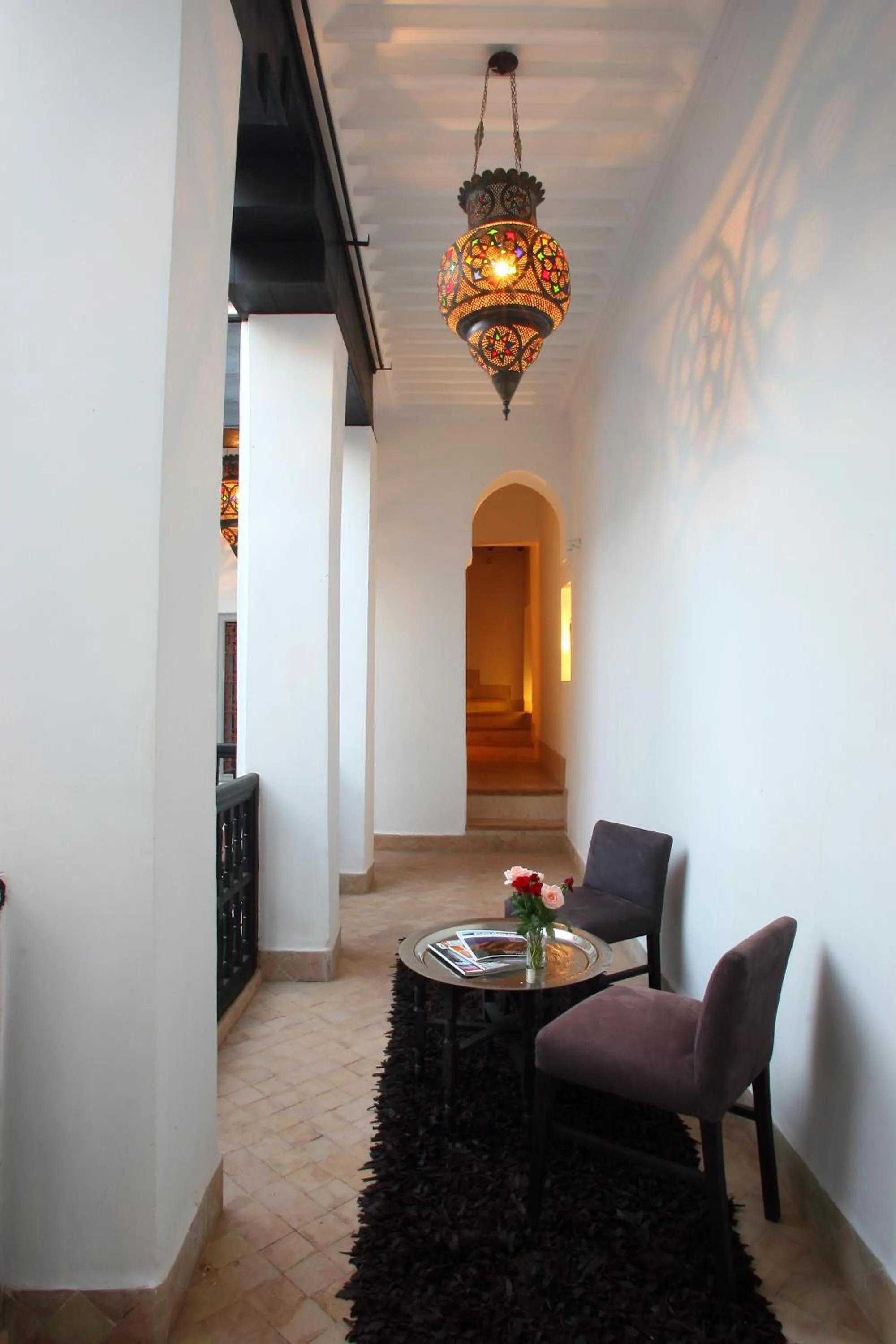 Decorative detail in Riad Dar Asam