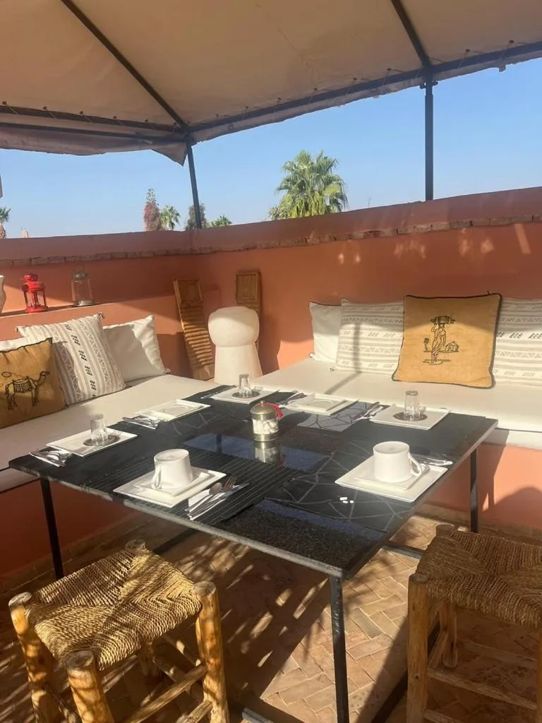 Balcony/Terrace in Riad Dar Asam