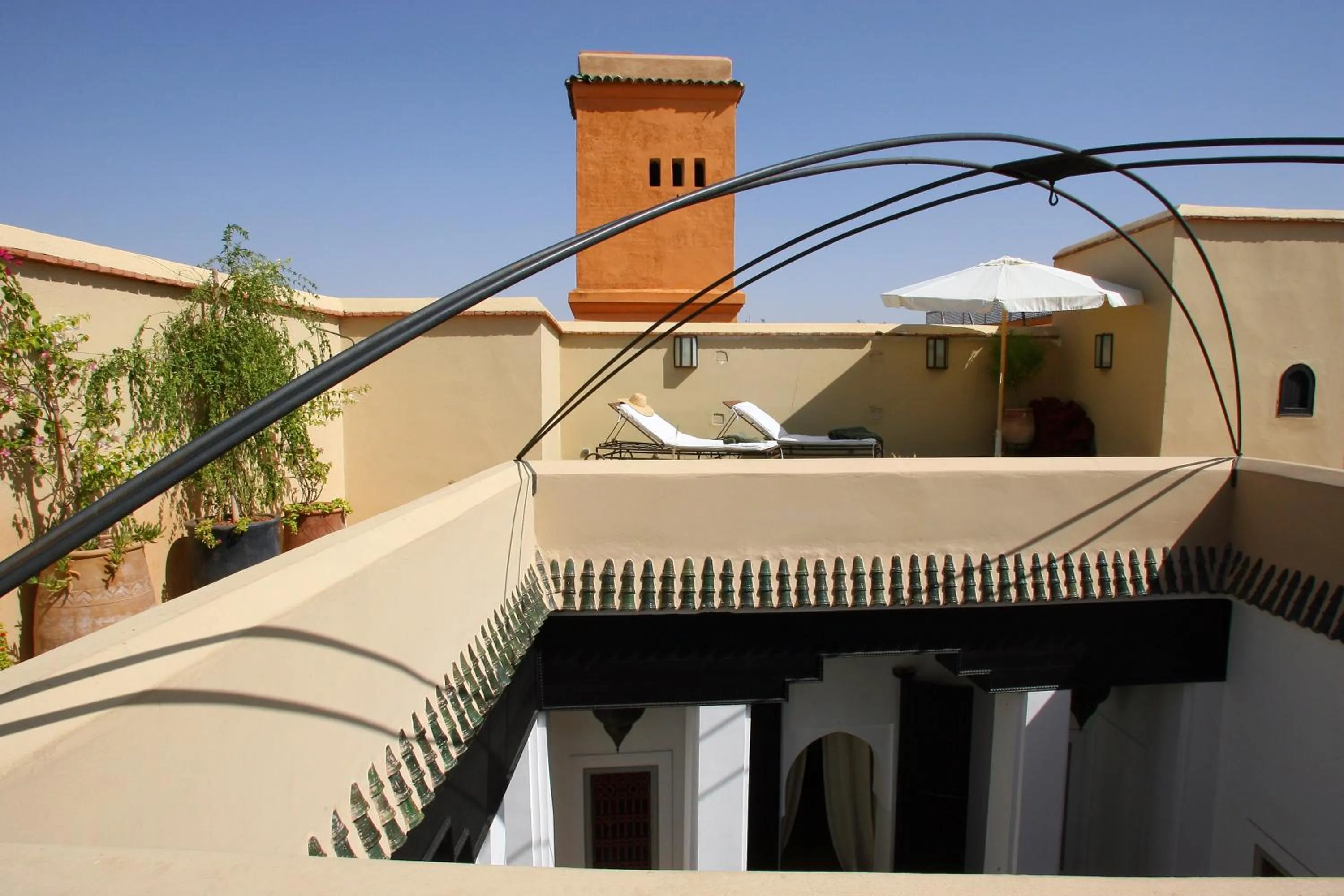 Patio in Riad Dar Asam