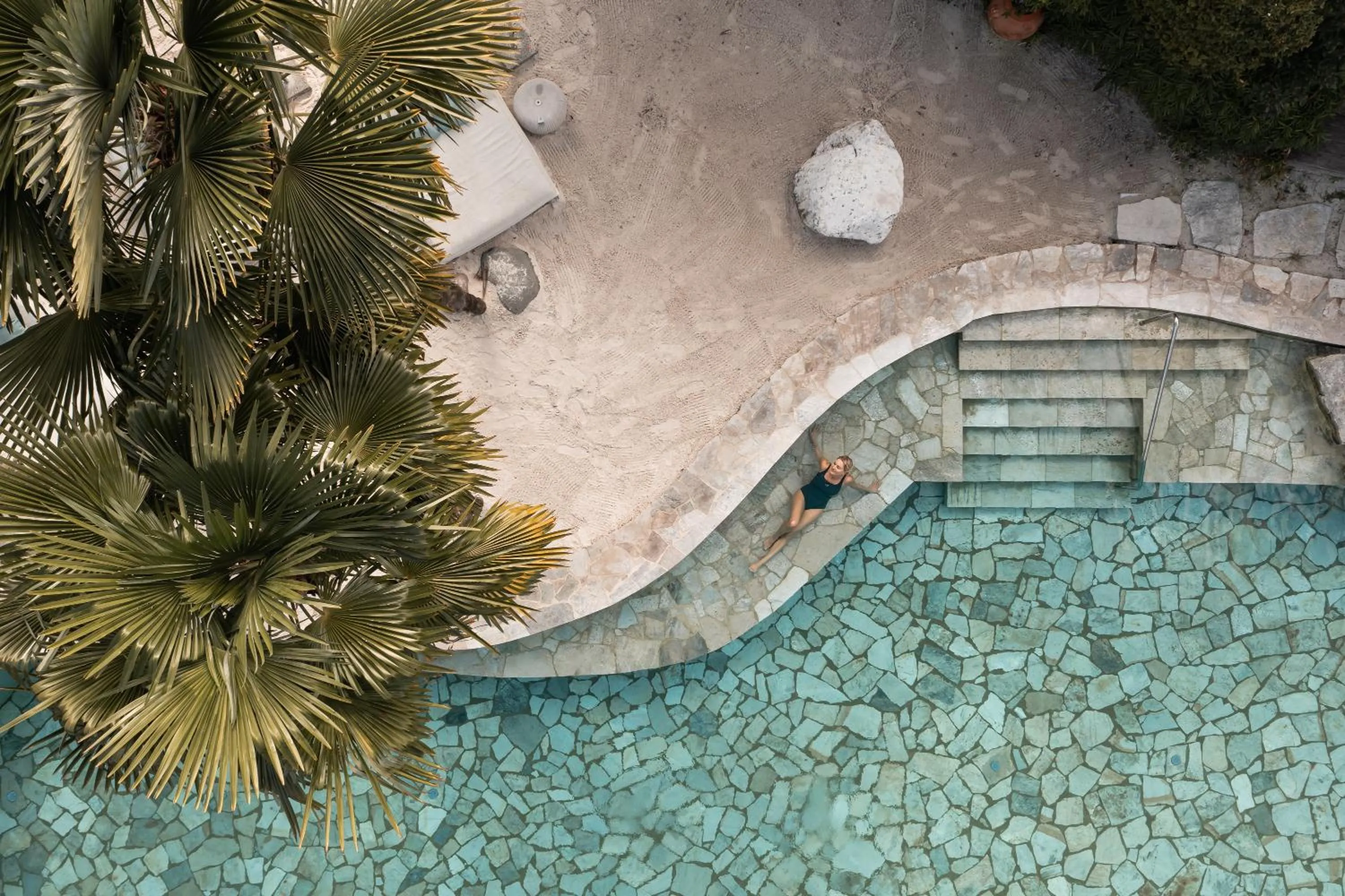 Swimming pool in Lake Spa Hotel SEELEITEN
