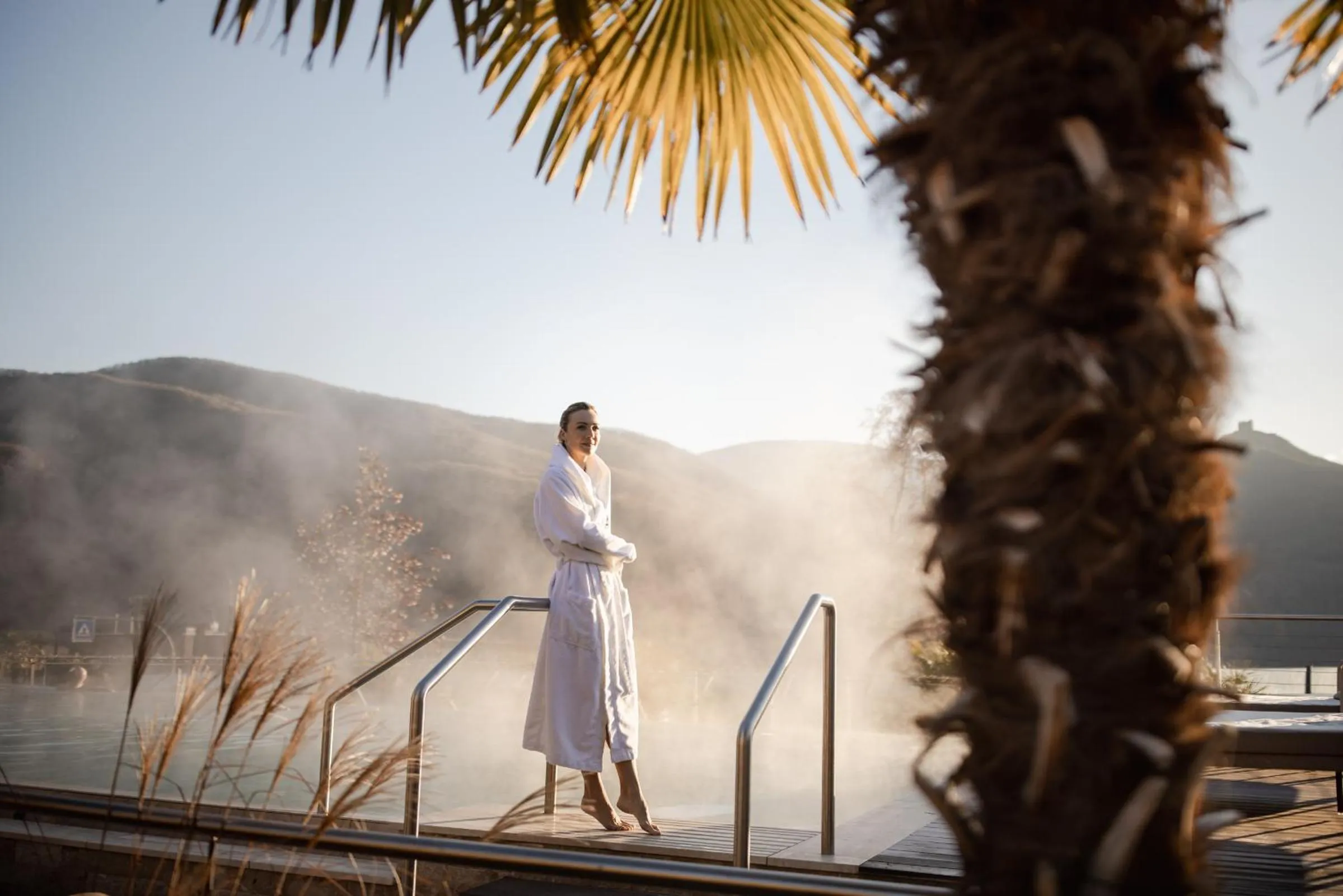 Swimming pool in Lake Spa Hotel SEELEITEN