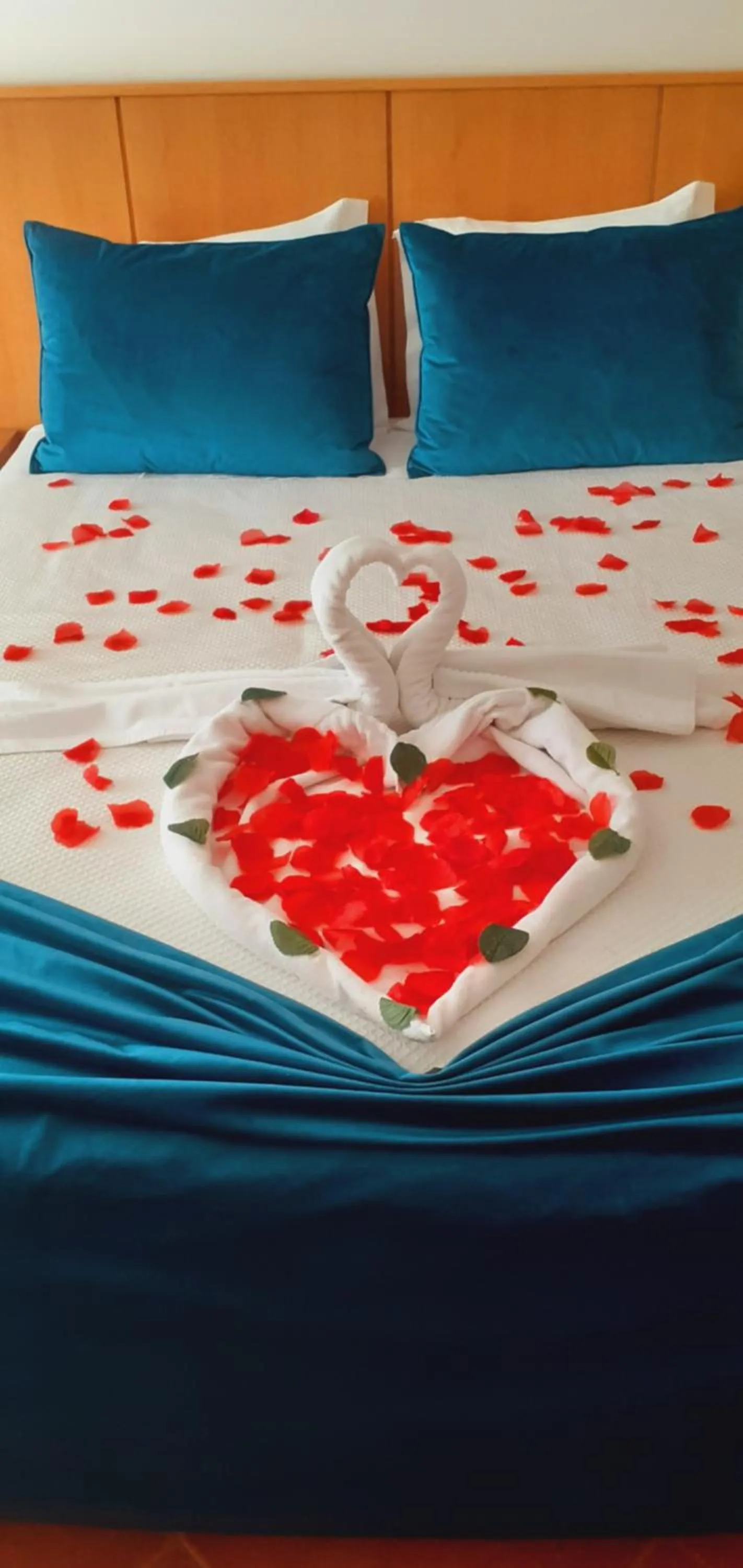 Bed in Hotel Santa Cruz