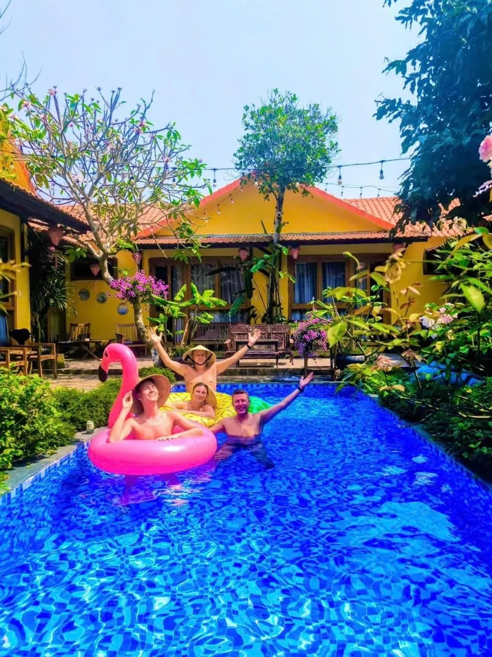Swimming pool in La Belle An Bang Seaside Hideaway