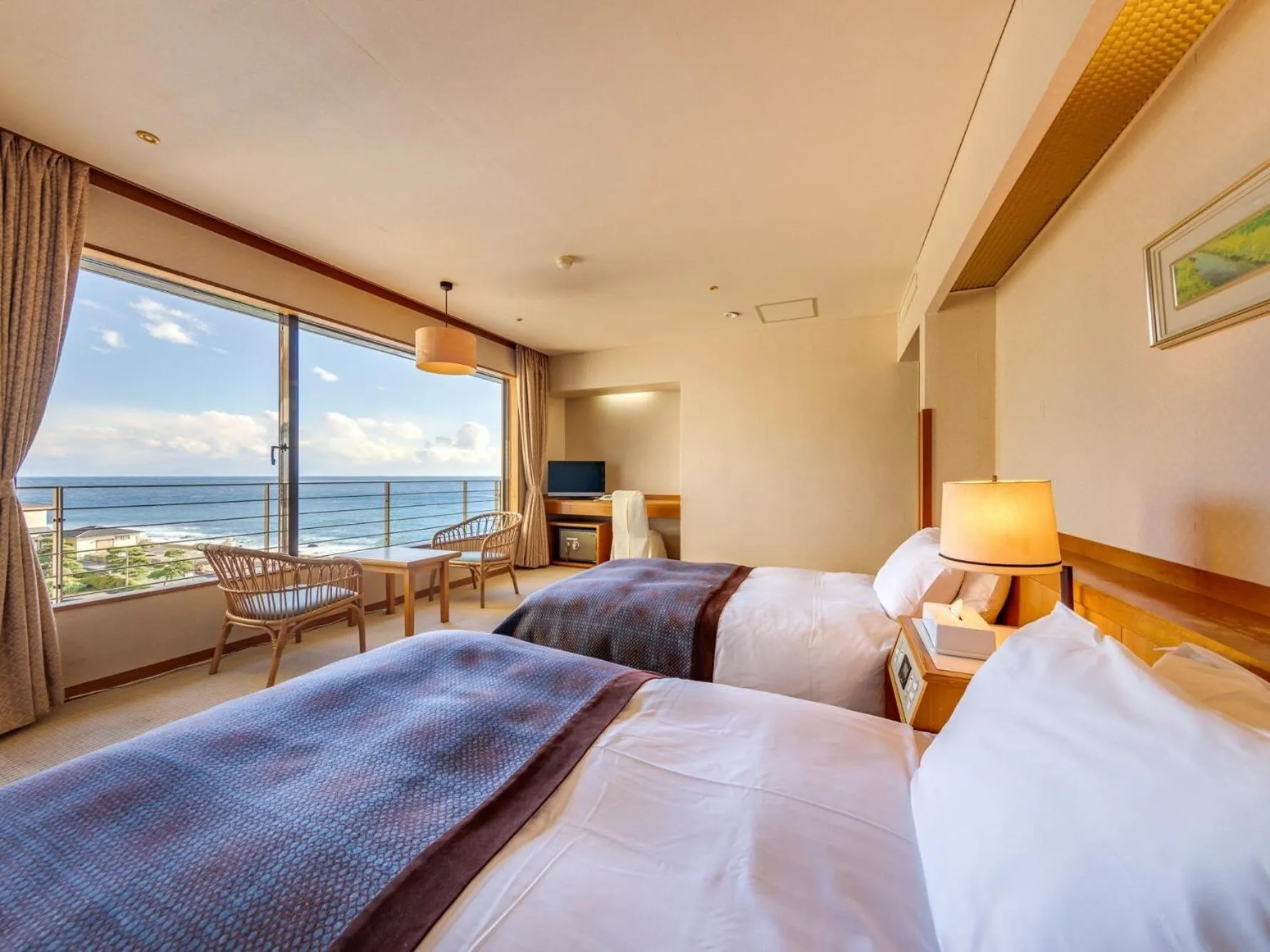 Area and facilities, Bed in Inatori Ginsuiso