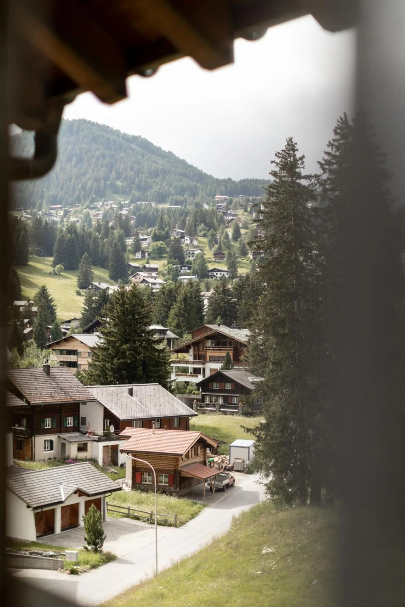 Mountain view in Hotel Waldhaus am See