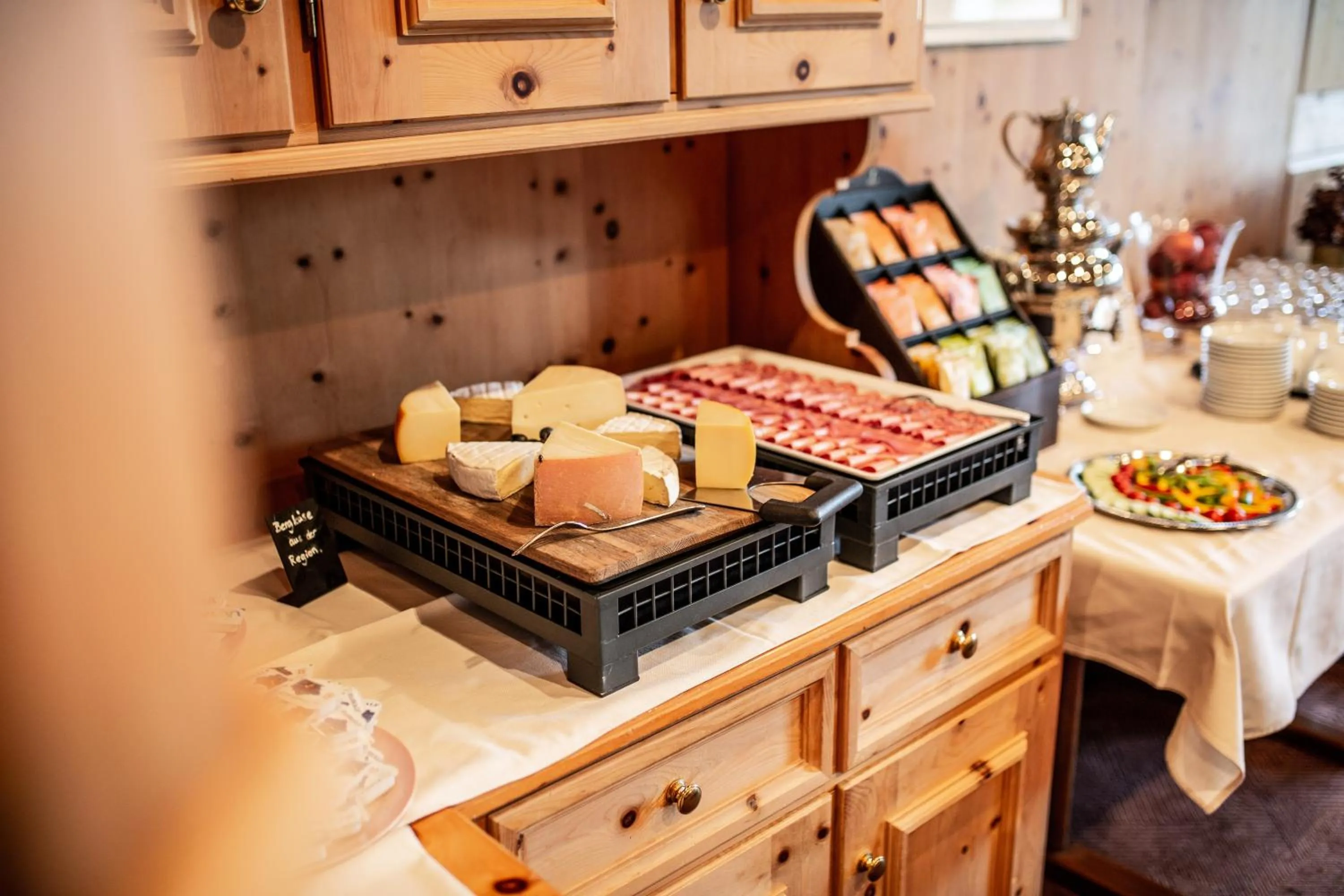 Buffet breakfast in Hotel Waldhaus am See