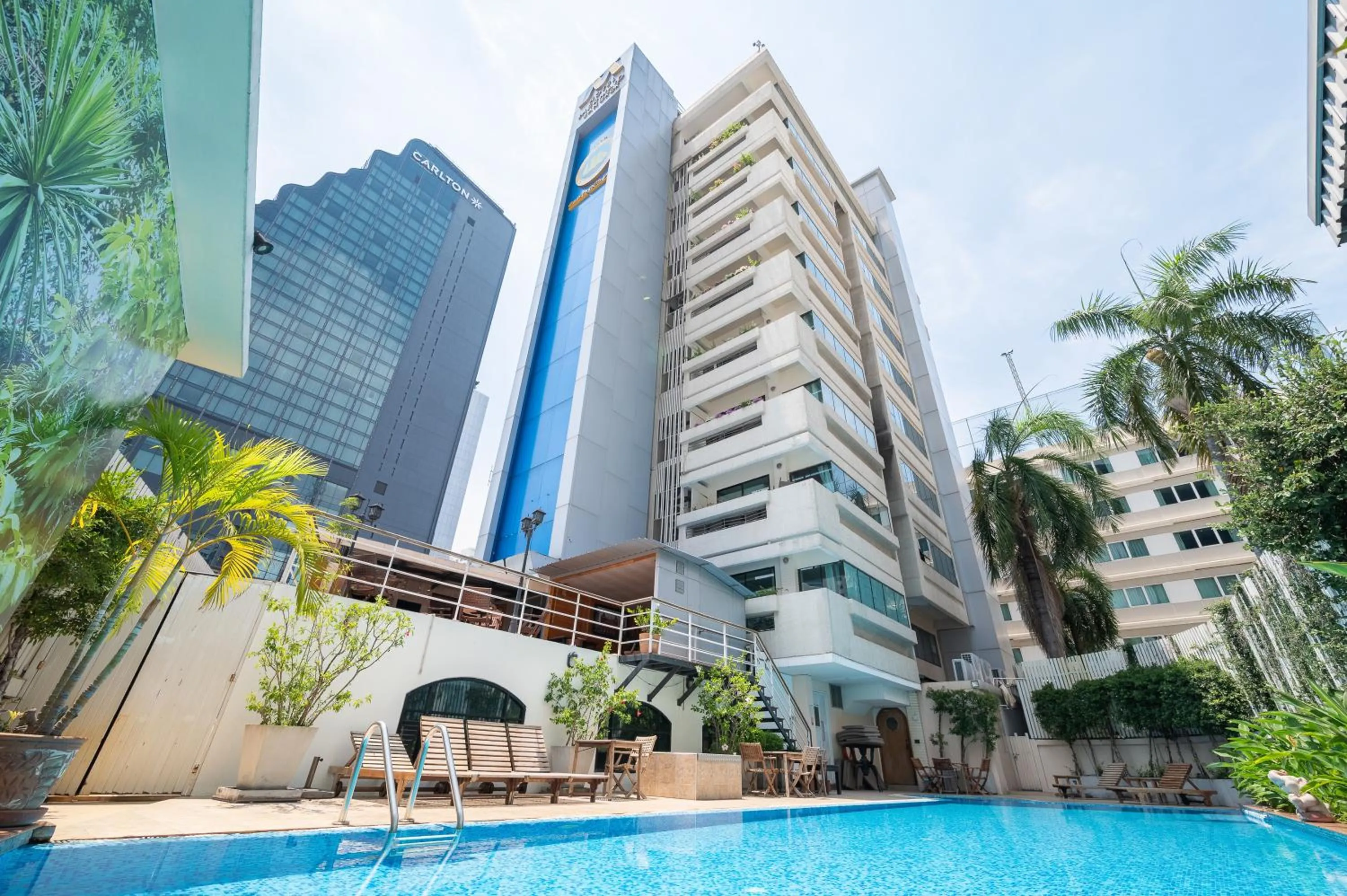 Property building in Hotel Mermaid Bangkok