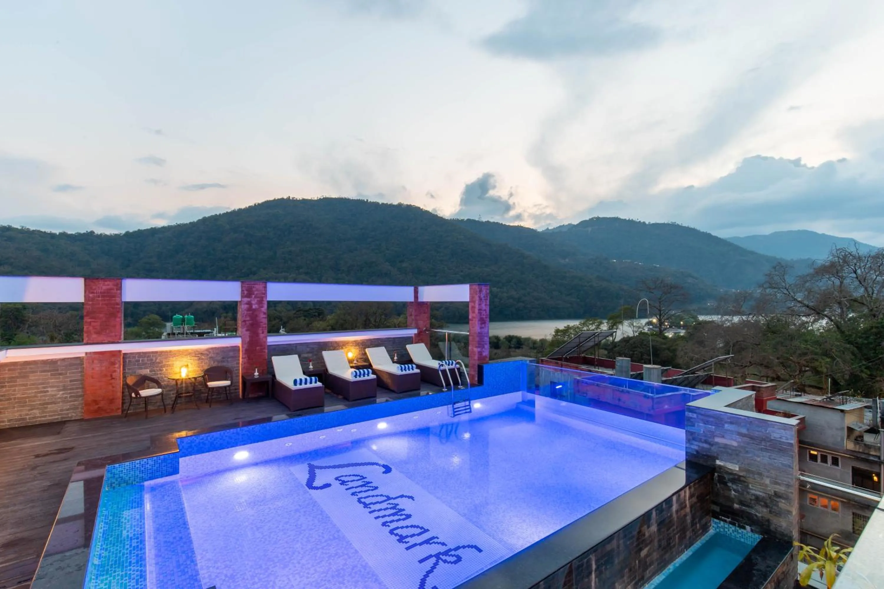 Mountain view in Landmark Pokhara