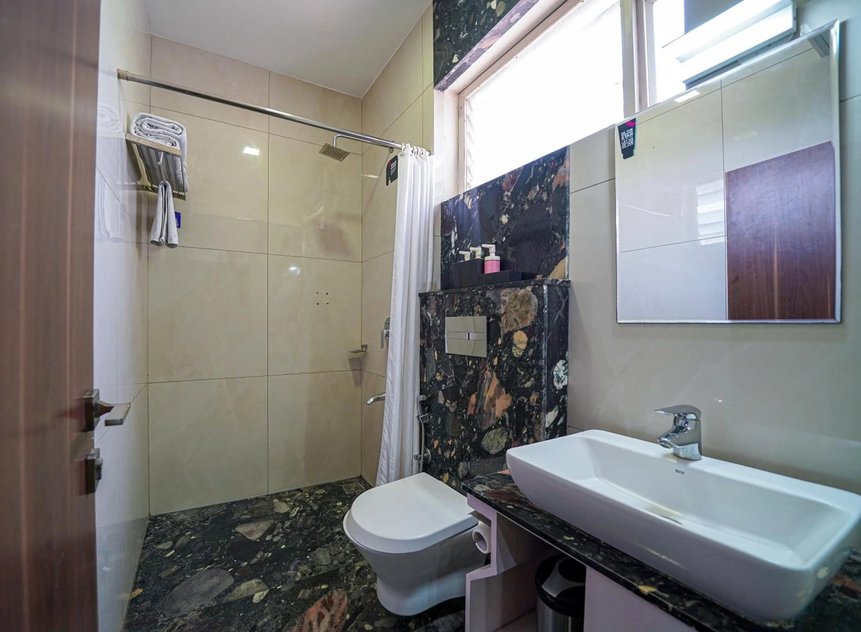 Shower in Olive Zip Btm Layout by Embassy Group