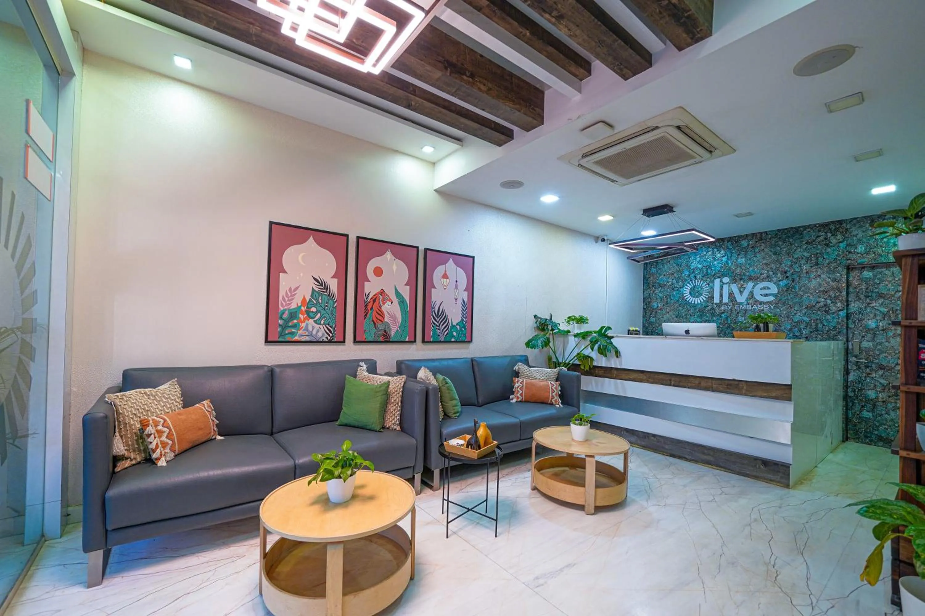 Lobby or reception in Olive Zip Btm Layout by Embassy Group