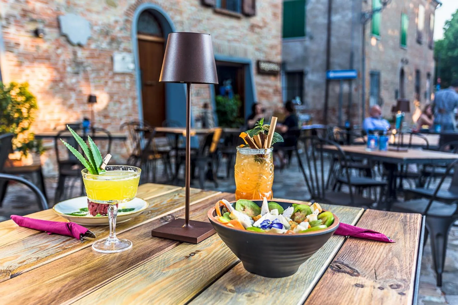 Food and drinks in Malatesta Antica Dimora