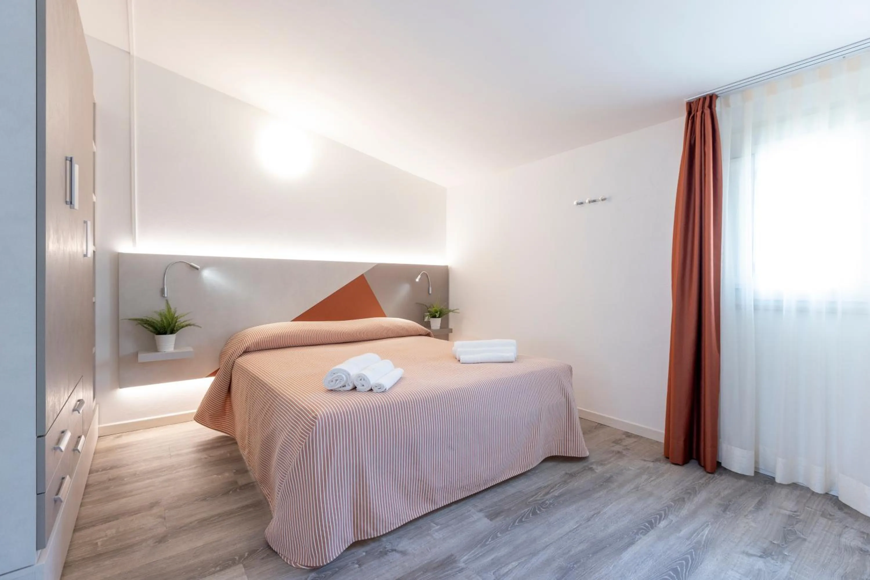 Bed in Hotel San Francisco