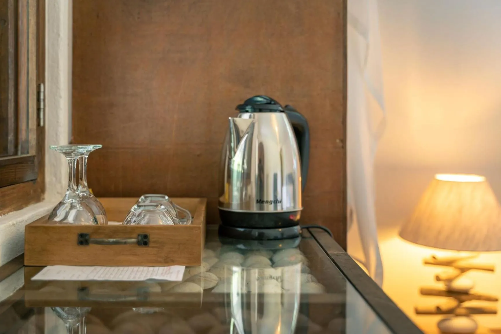 Coffee/tea facilities in Bliss Hotel Praslin