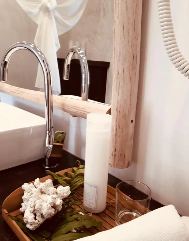 Bathroom in Bliss Hotel Praslin