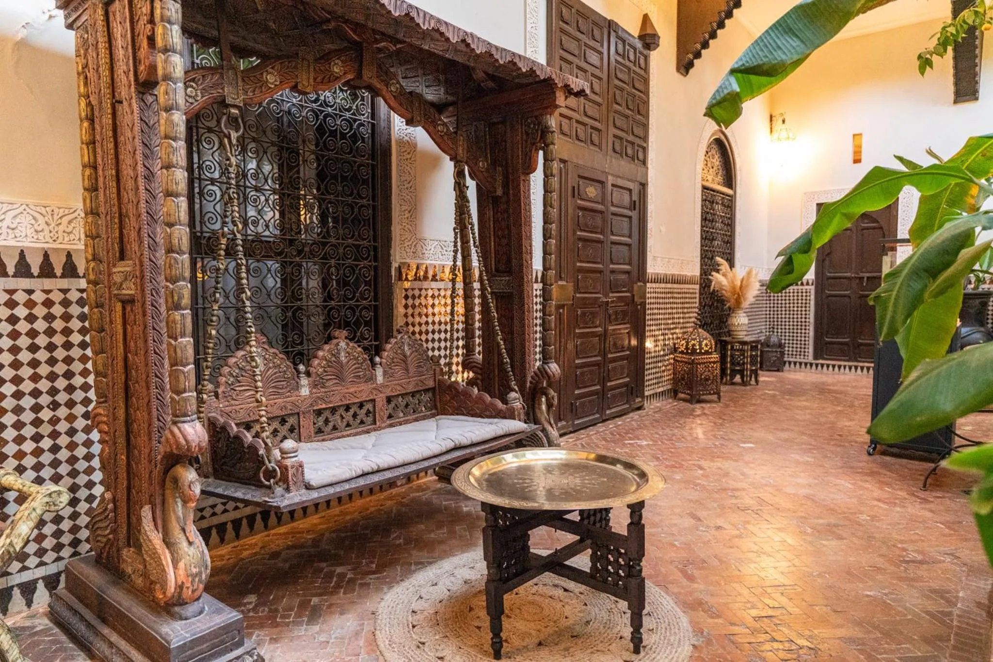 Patio in Riad ILayka