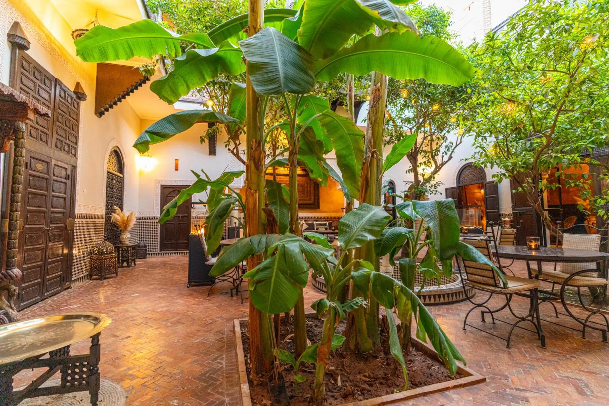 Patio in Riad ILayka