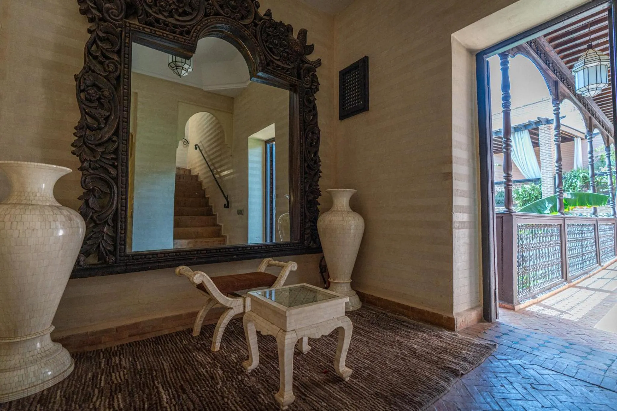 Patio in Riad ILayka