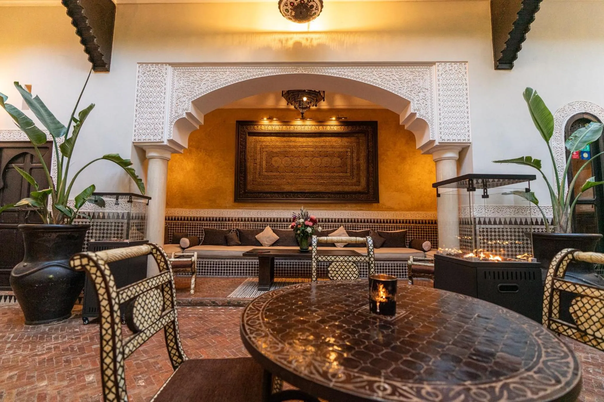 Patio in Riad ILayka