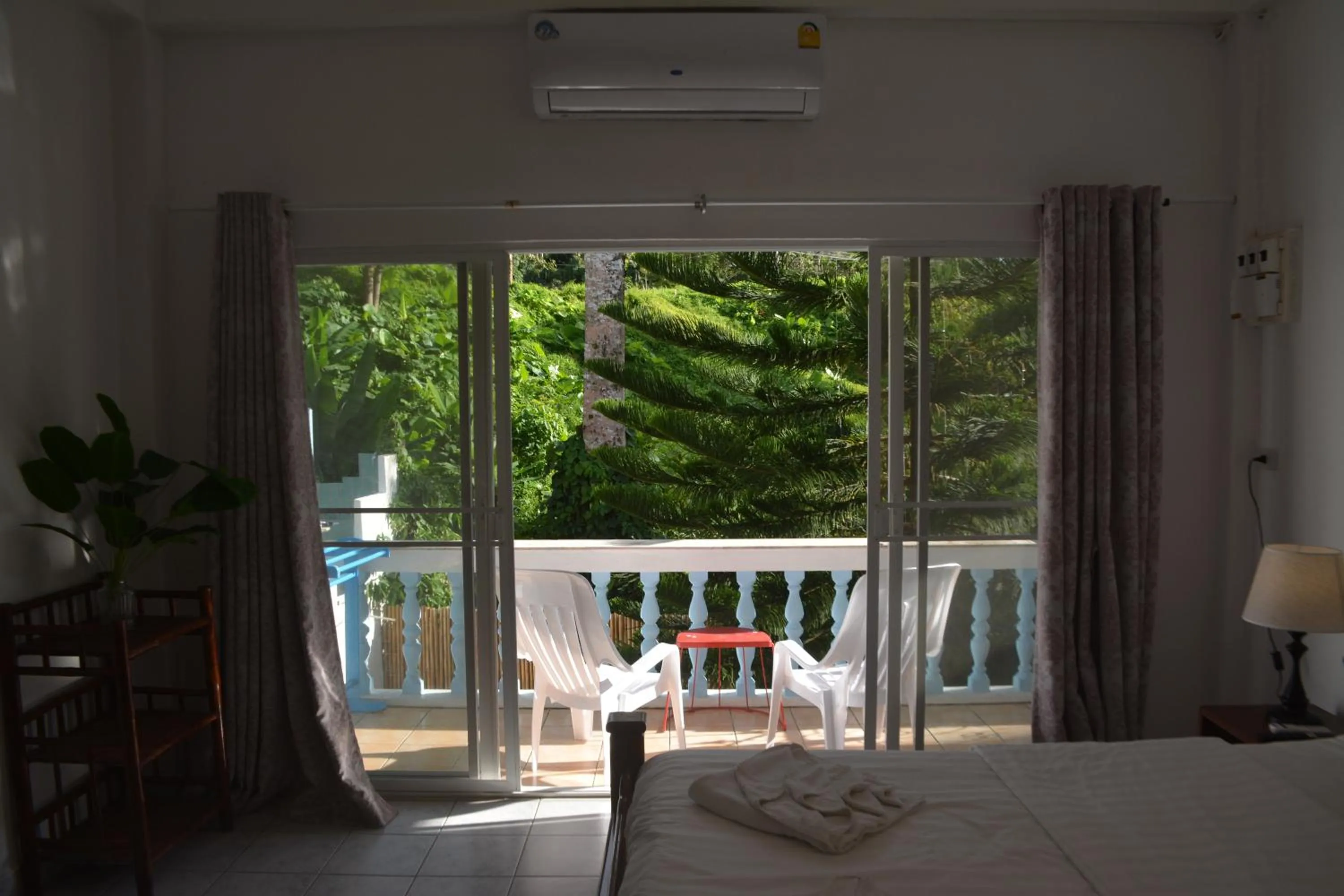 View (from property/room), Bed in Residy Retreat x Baan Suan Villa