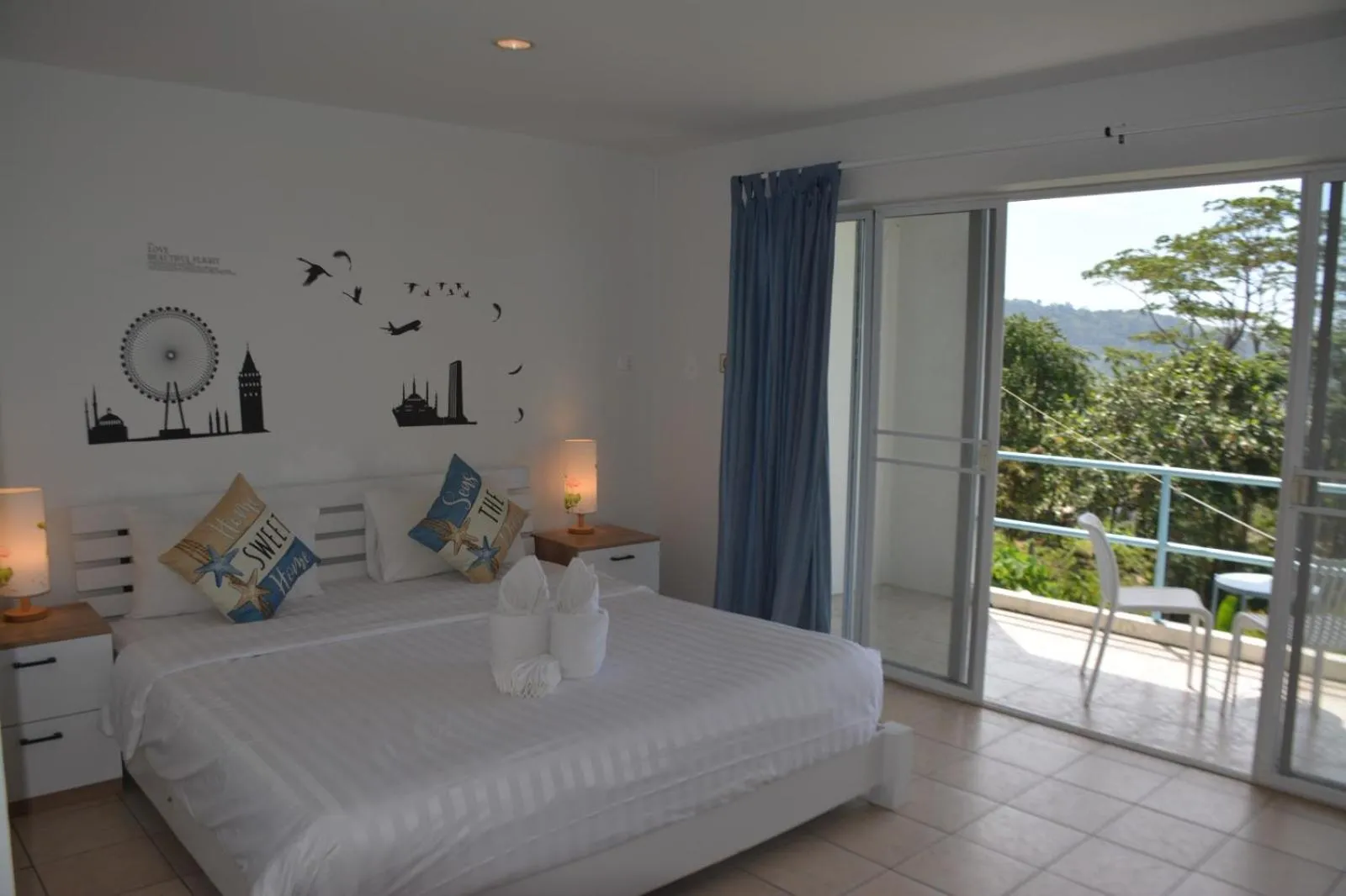 Balcony/Terrace, Bed in Residy Retreat x Baan Suan Villa