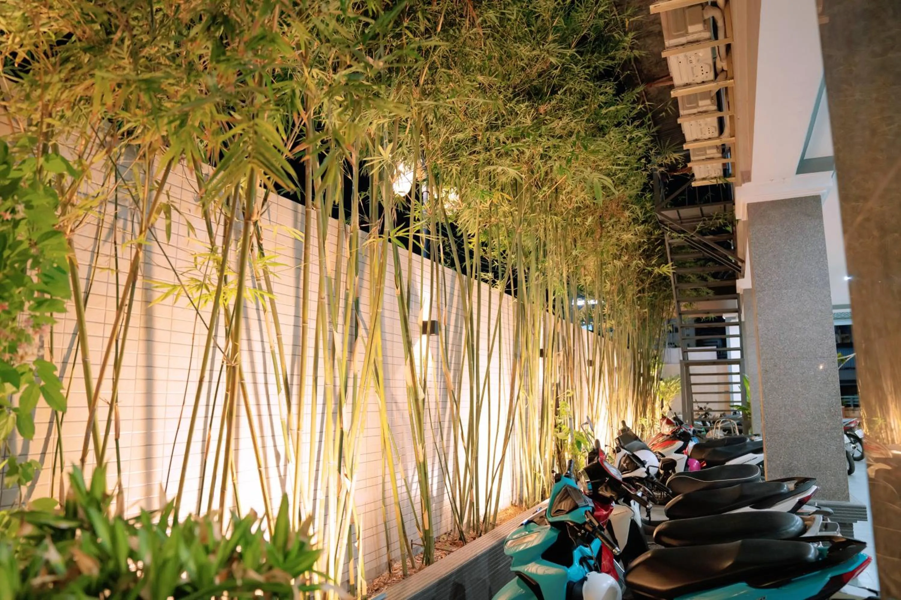 Parking in Song Tien Hotel