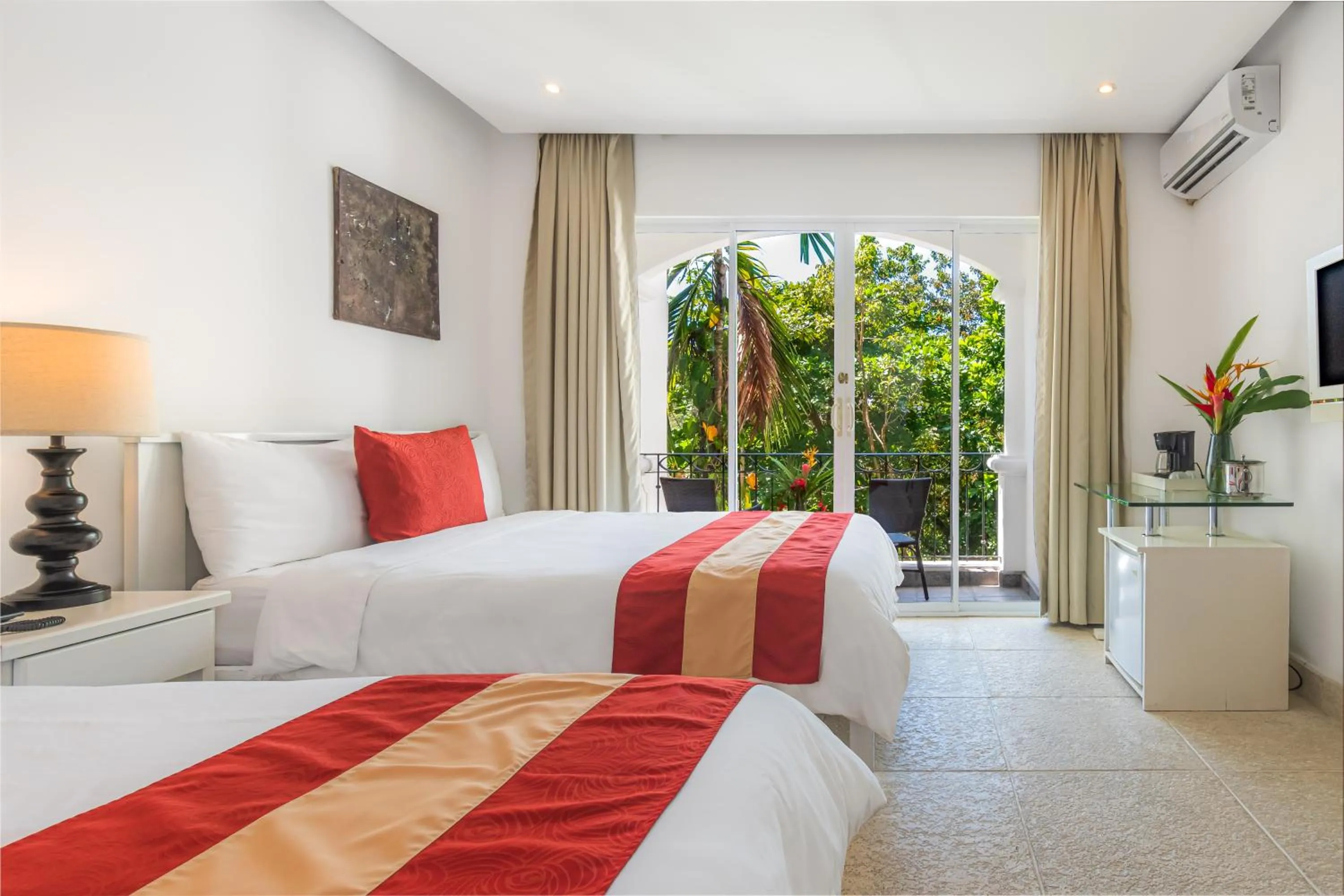 Balcony/Terrace, Bed in Shana by the Beach Manuel Antonio